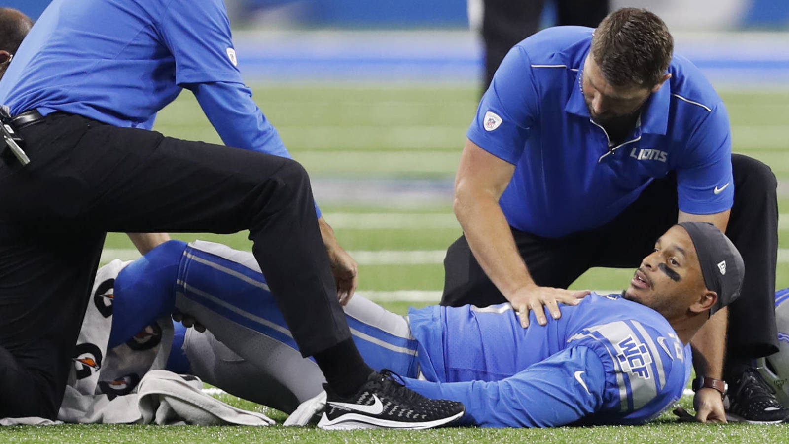Jermaine Kearse Suffers Broken Leg Ankle Damage In Preseason Game Yardbarker