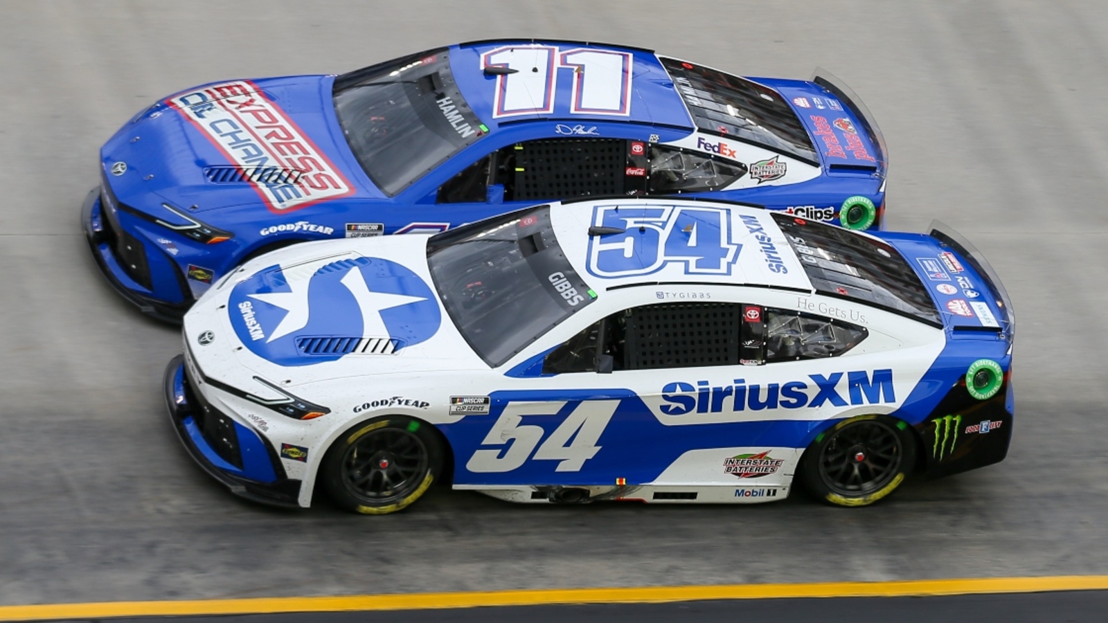 Denny Hamlin addresses JGR philosophy on how teammates should race: ‘Don’t think we’re on the same page’