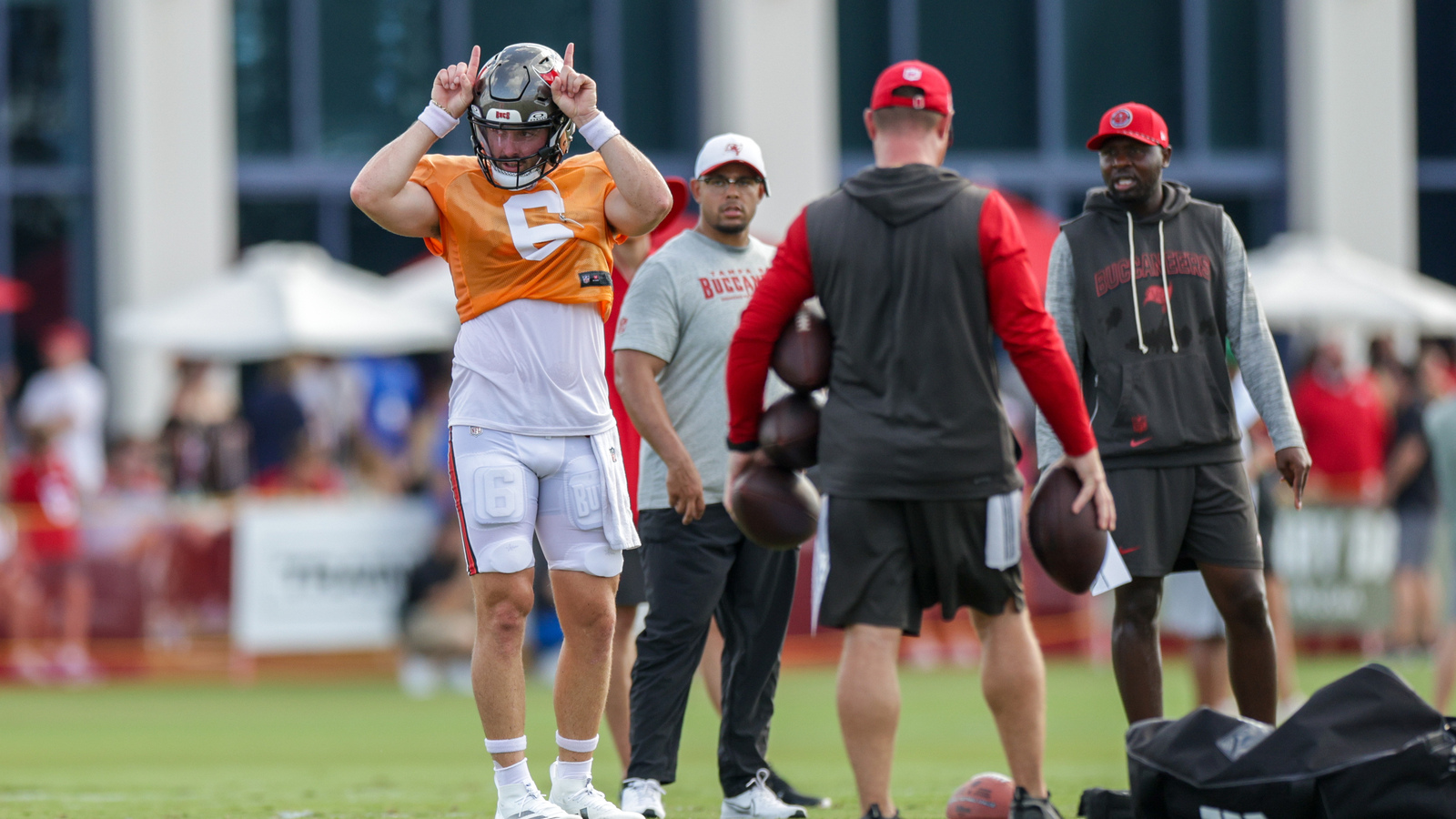 Baker Mayfield reveals his focus as Buccaneers ramp up training camp