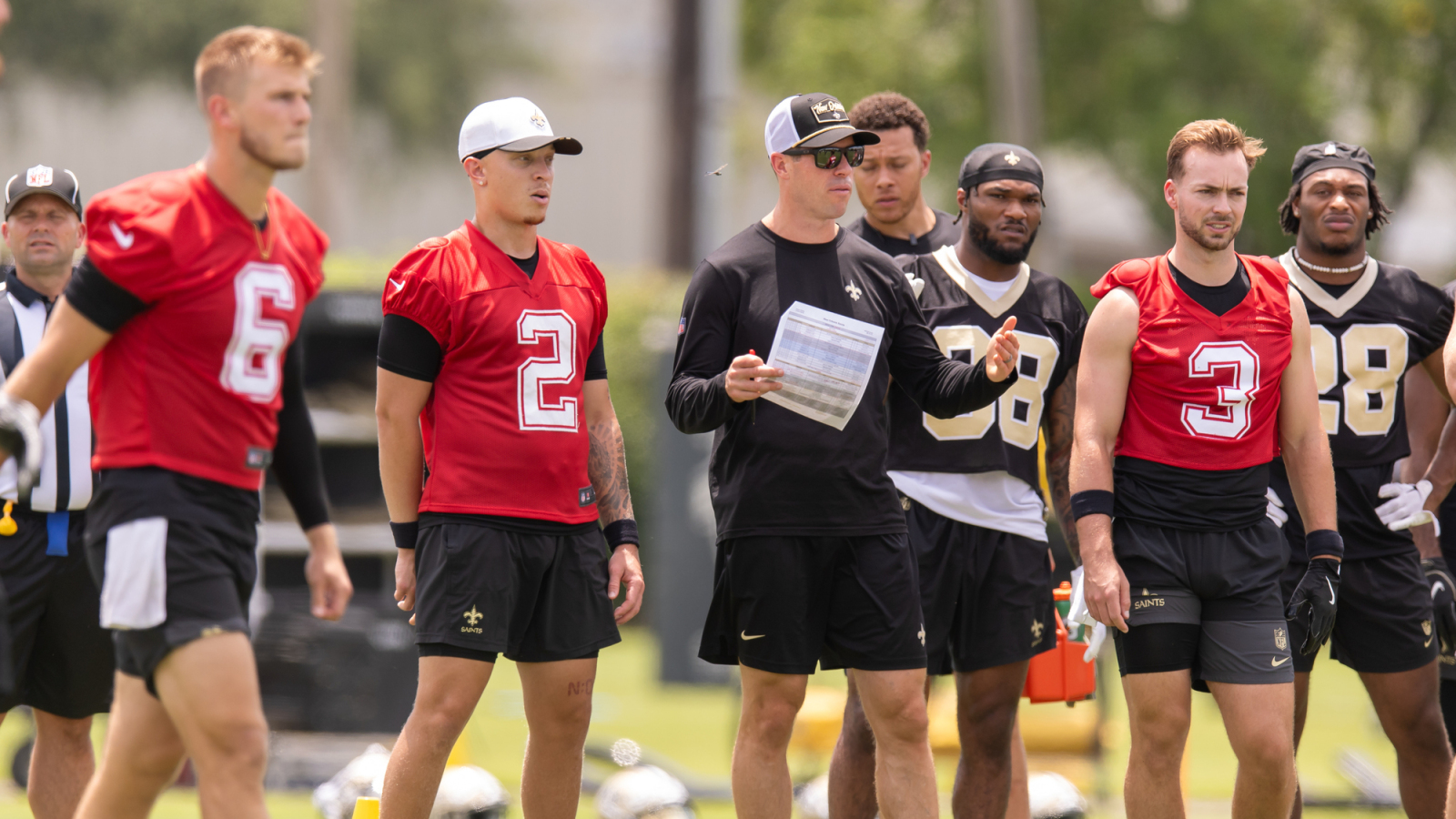 Insider updates how Saints are evaluating QBs during three-way competition