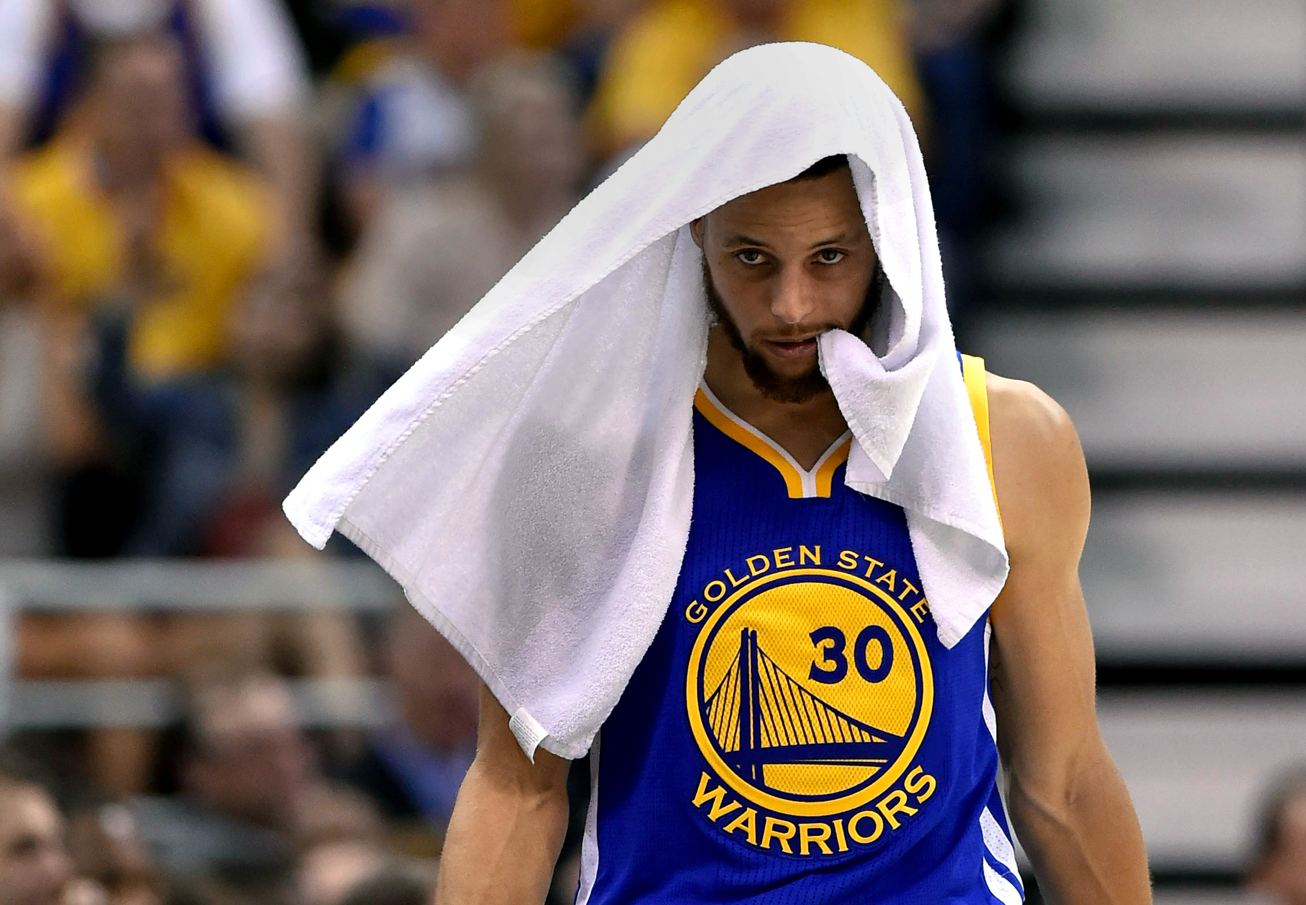 Stephen Curry explains sleeve he will wear during NBA Finals