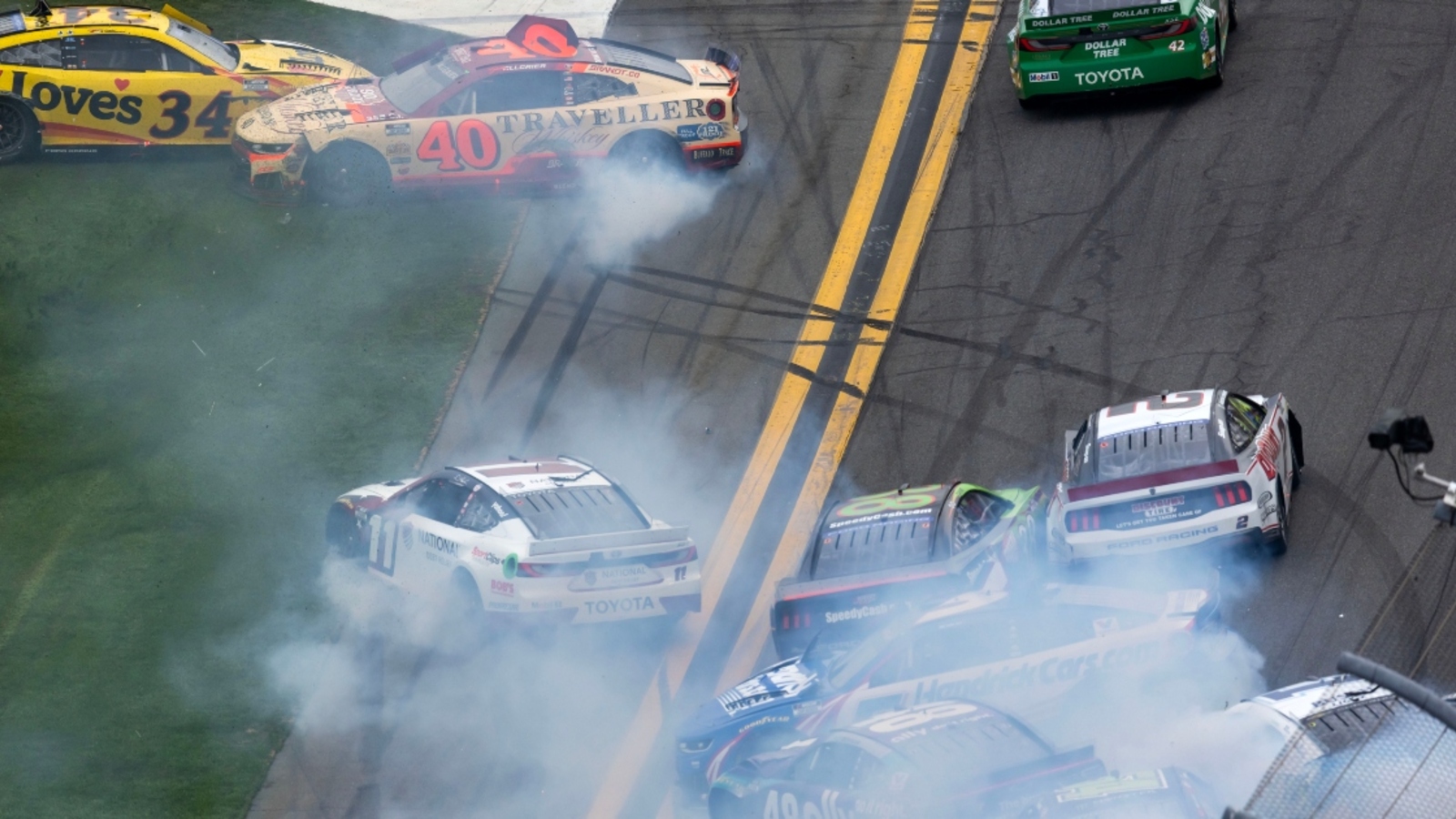 Dale Earnhardt Jr. breaks down massive Justin Allgaier, Denny Hamlin Daytona 500 wreck