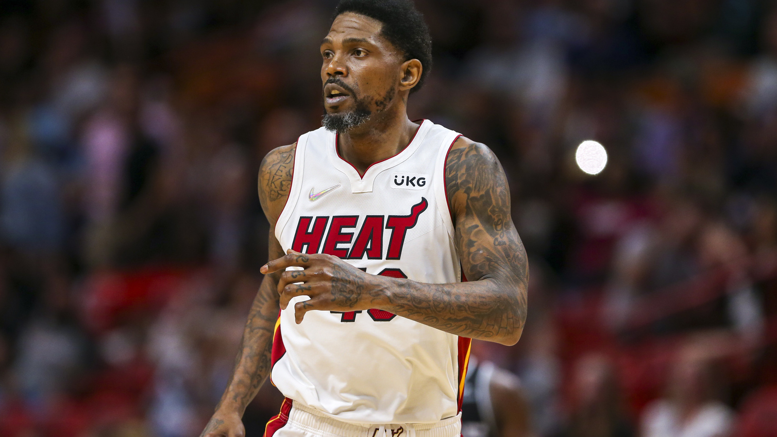 Long-time Miami Heat forward Udonis Haslem announces his return to team for 20th season