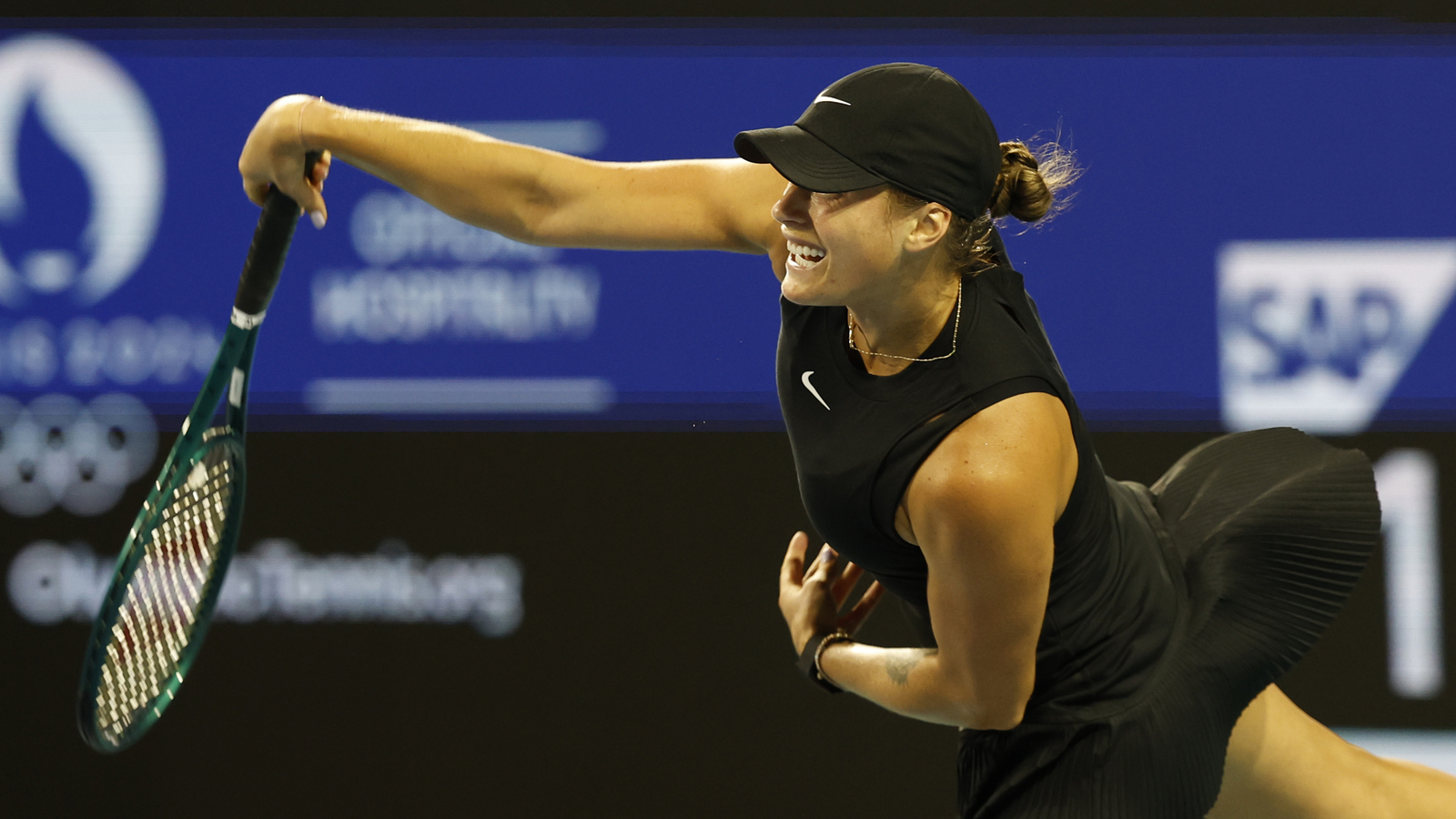 Aryna Sabalenka hails the fans as she snaps Danielle Collins’ 15-match streak at Madrid Open