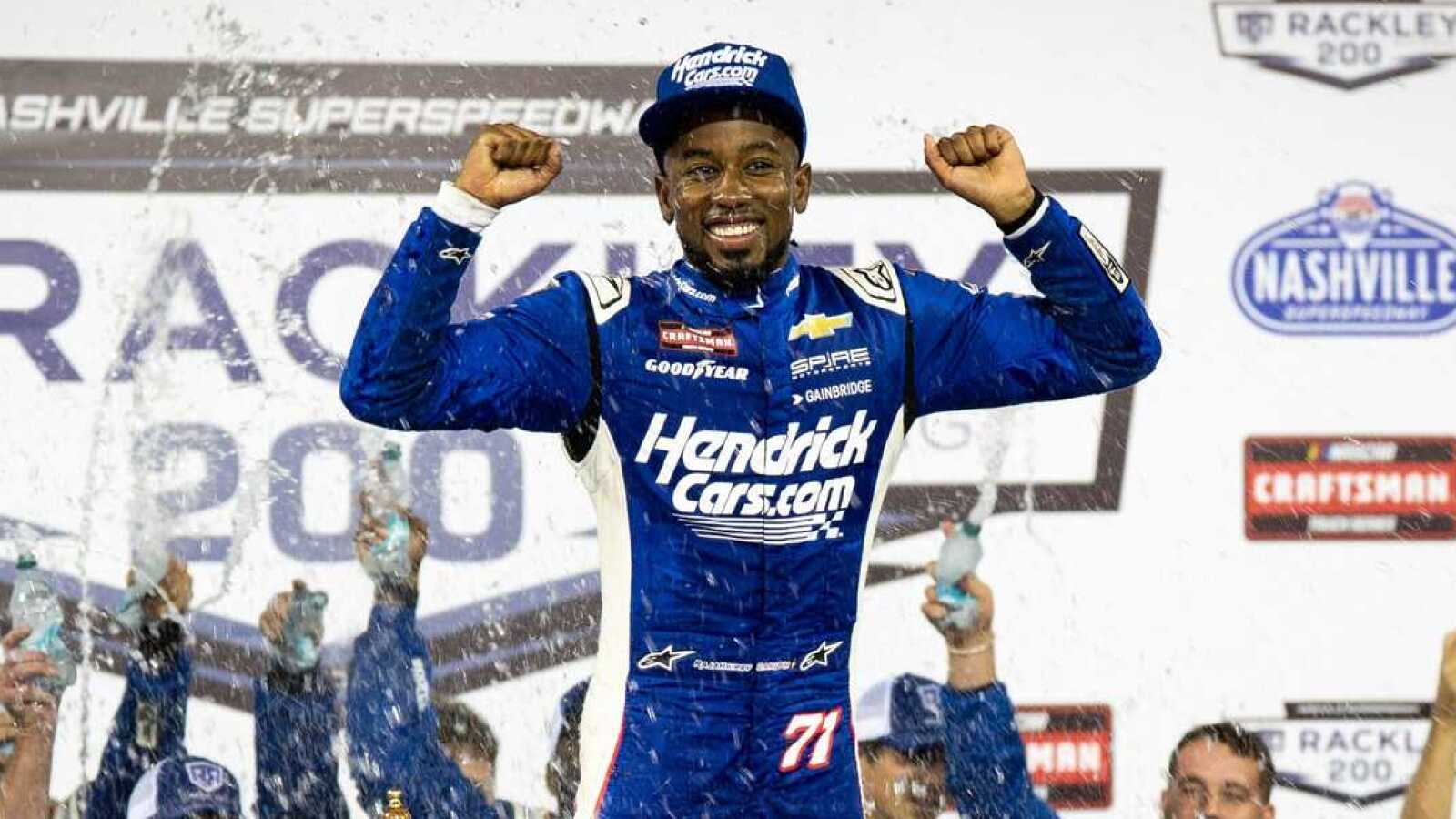 Stephen A. Smith praises Rajah Caruth after NASCAR Truck Series win at Nashville