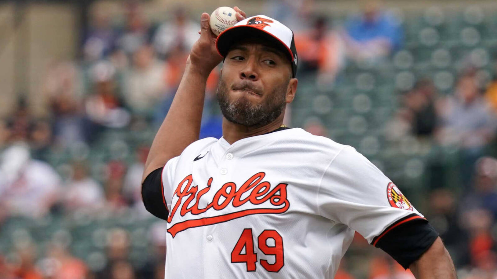 Orioles pitcher wins game for first time in nearly eight years
