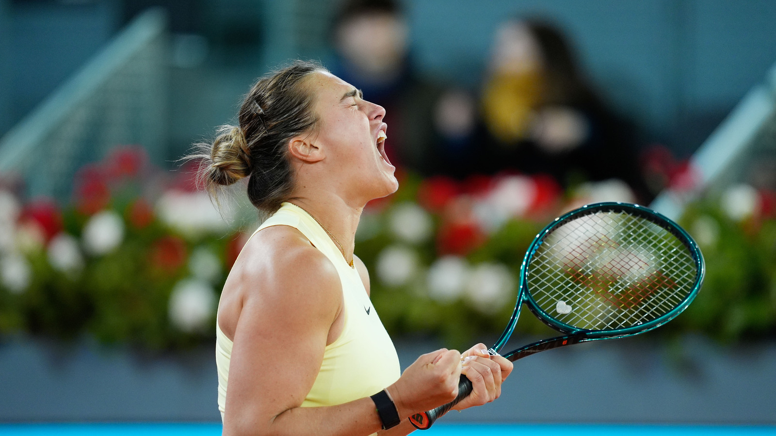 'I have to fight': Aryna Sabalenka comes back from a set down to beat Elena Rybakina in Madrid Open Semifinals