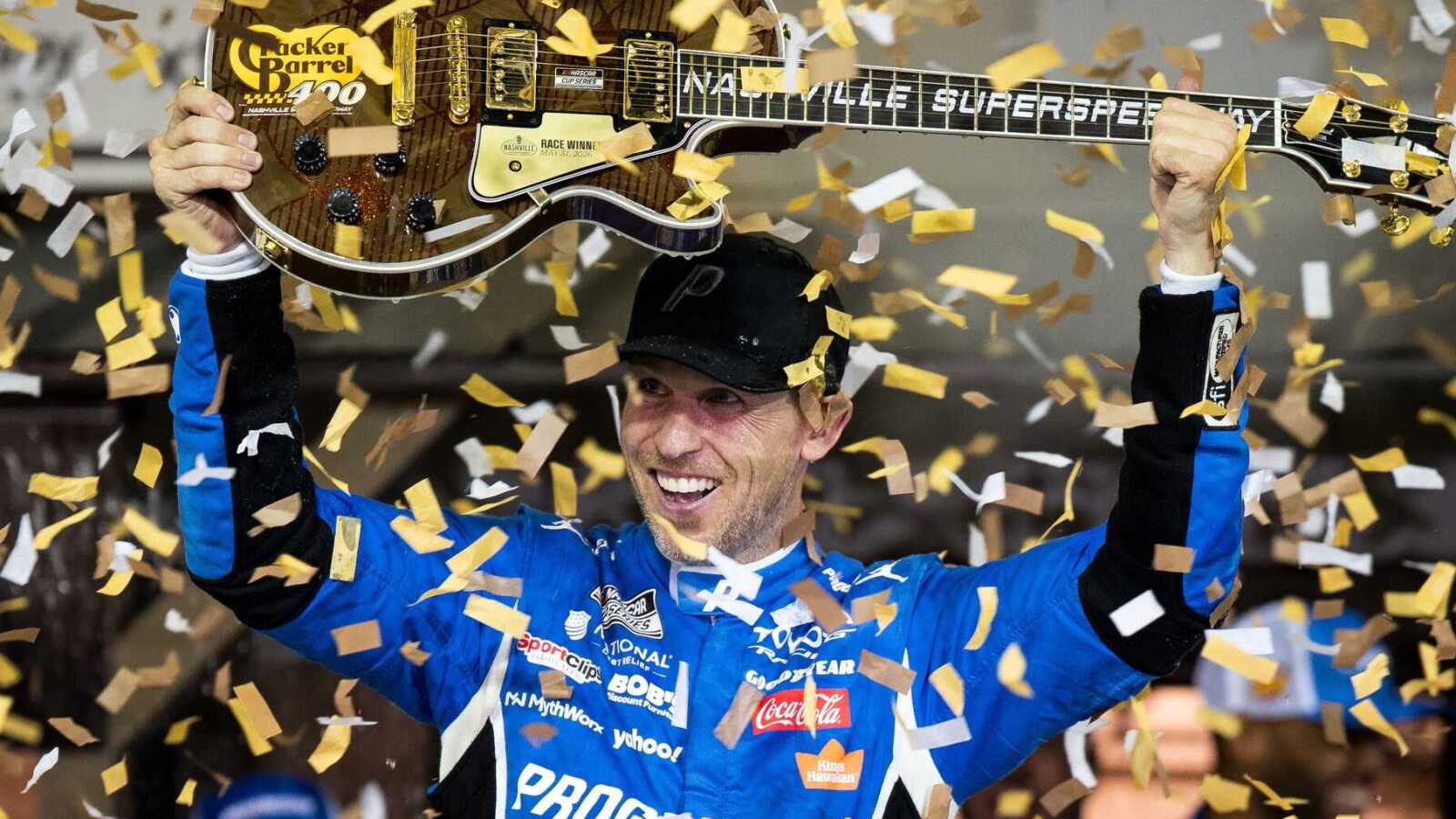 Joe Gibbs Racing exec offers timeline on Denny Hamlin's retirement plan