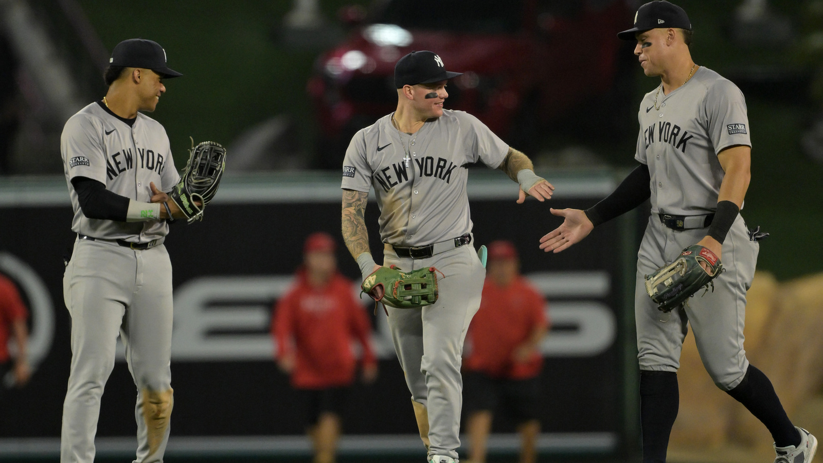 Yankees win in decisive fashion with 8-3 victory over Angels