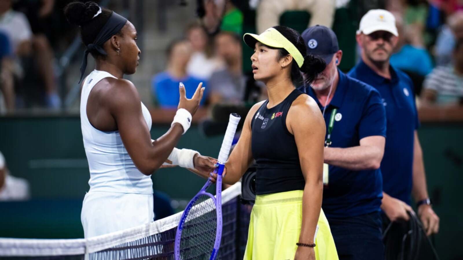 What Coco Gauff said to Eva Lys about Alex Eala after their Stuttgart training session