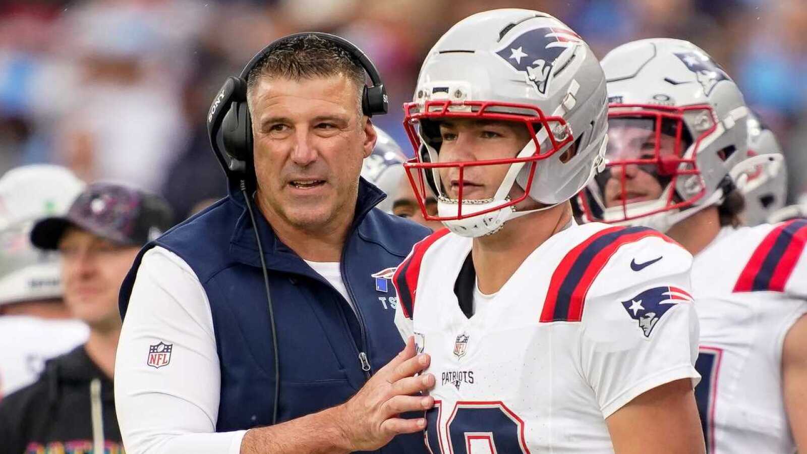 Mike Vrabel, Drake Maye get glowing review amid Dianna Russini situation