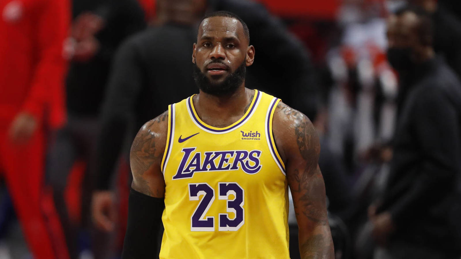 lebron is tired
