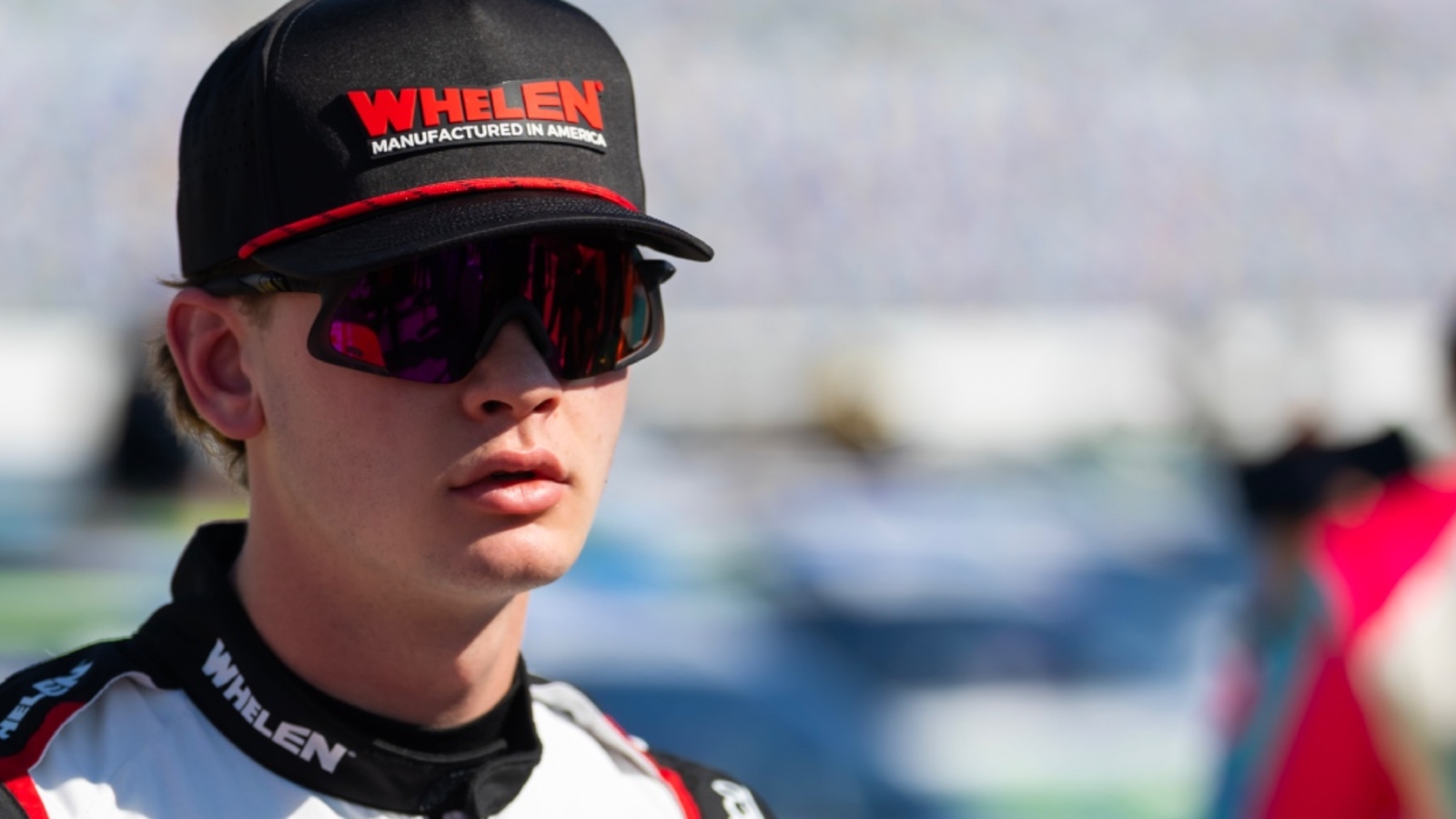 Jesse Love erupts after Rajah Caruth contact at Rockingham following Martinsville drama