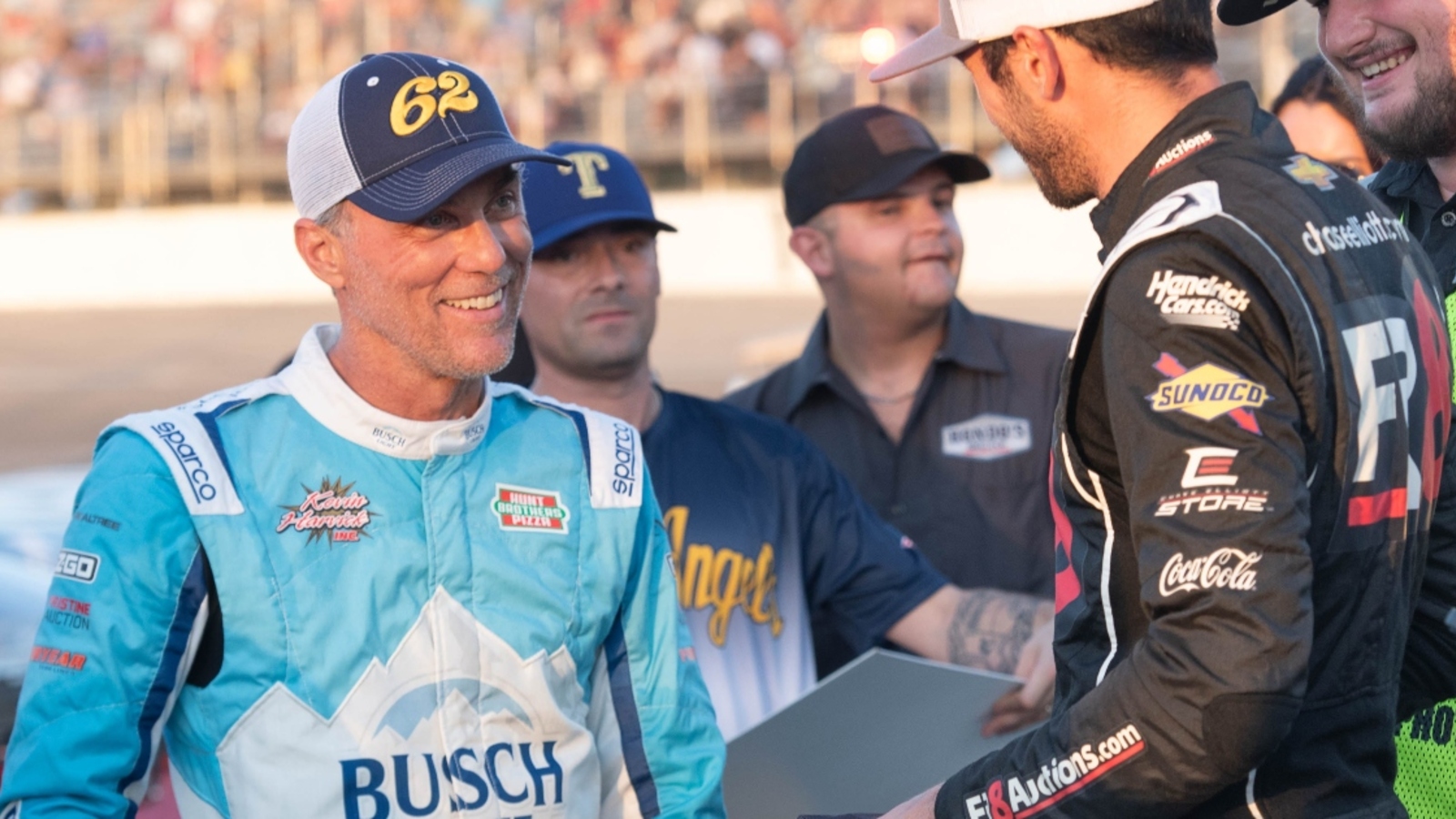Kevin Harvick reflects on return to racing, getting smoked by Bubba Pollard, losing to him in beer drinking as well