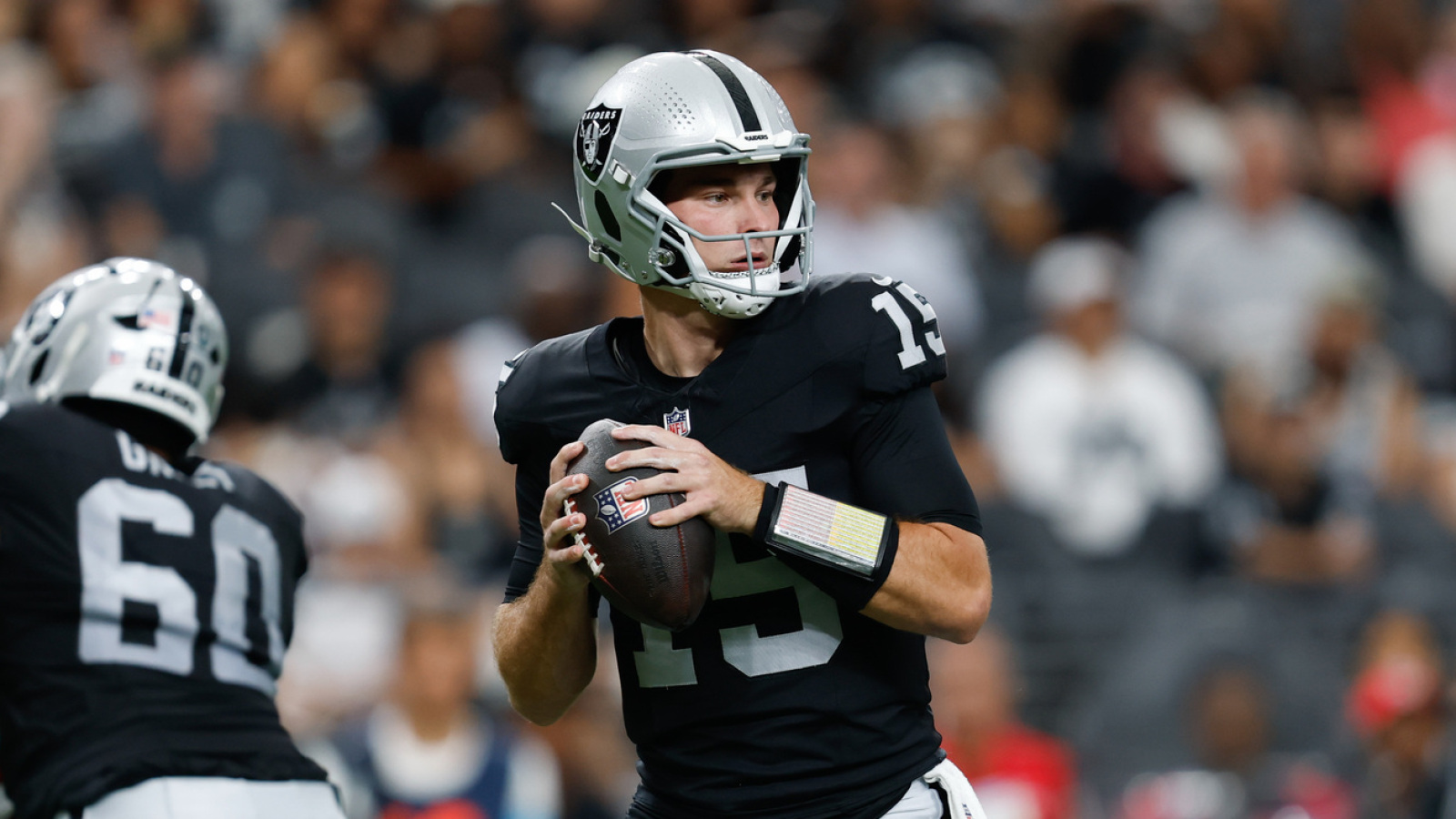 Raiders QB Fernando Mendoza gets welcome-to-the-NFL moment against Texans defense