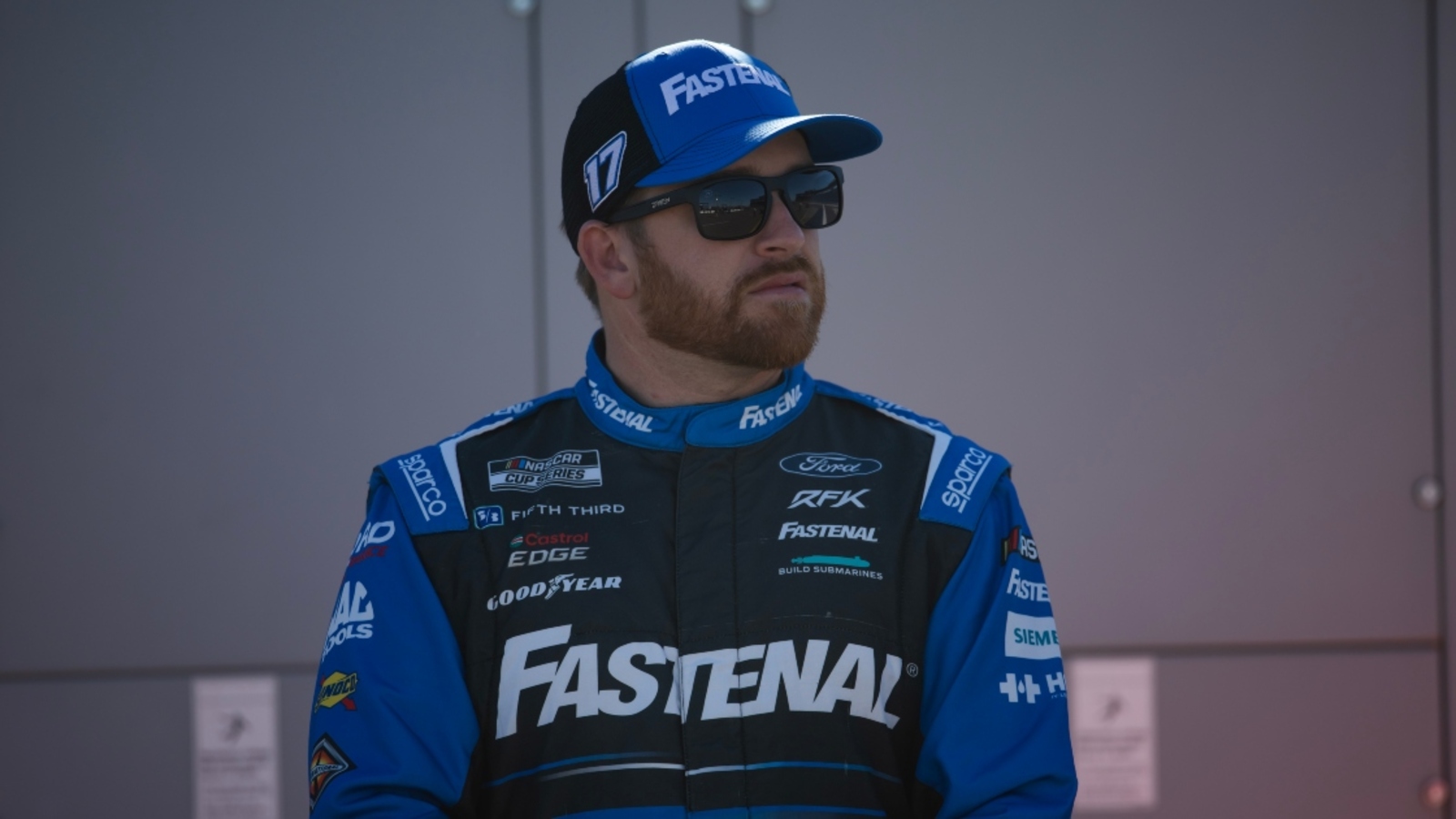 Chris Buescher crew chief takes savage shot at Denny Hamlin after Talladega wreck