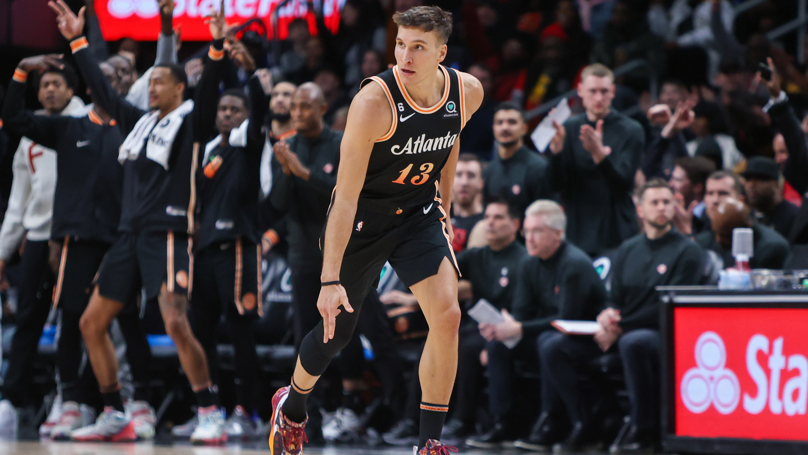 Hawks G Bogdan Bogdanovic fined $25k by NBA