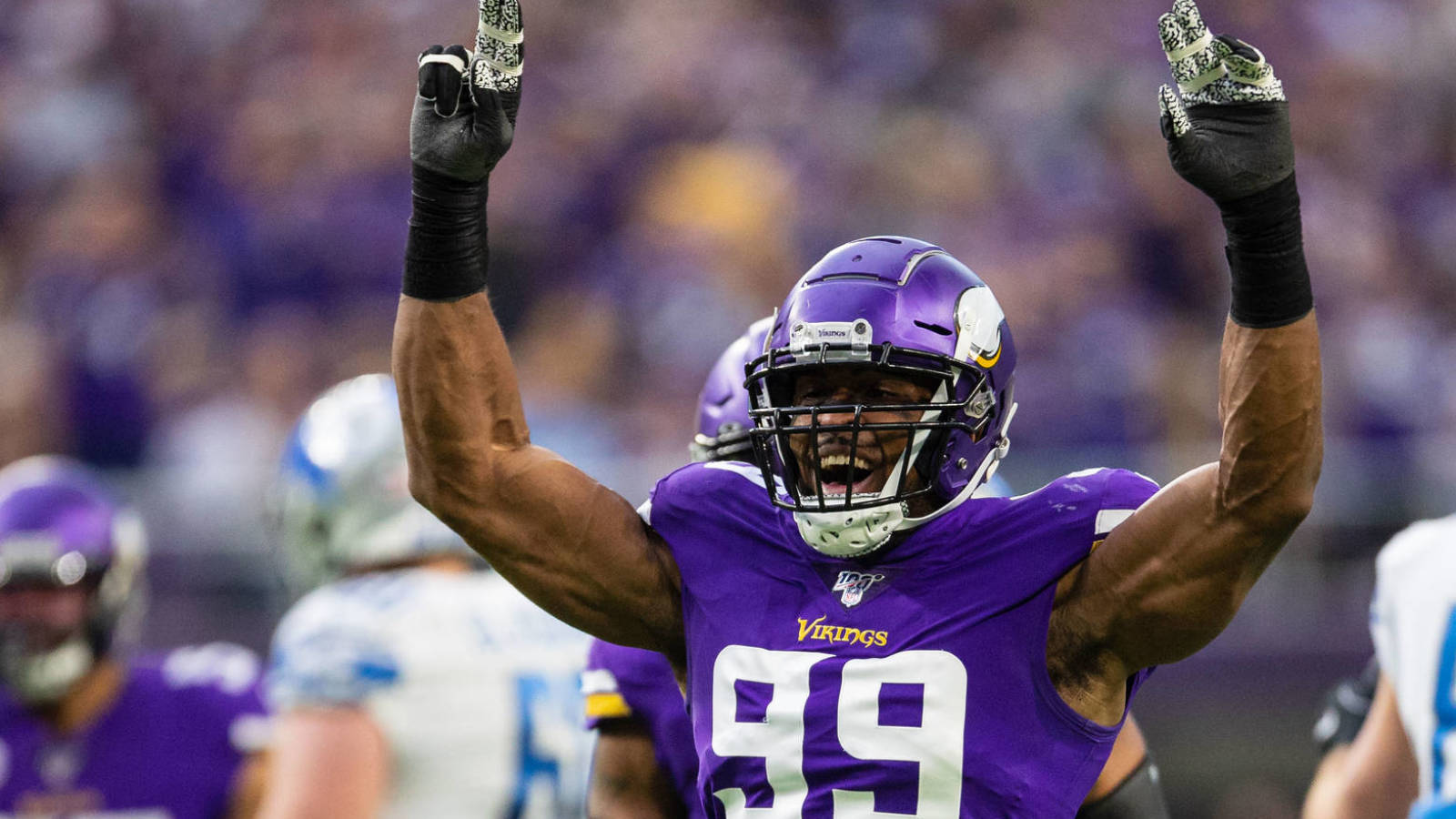 Danielle Hunter unhappy with his 