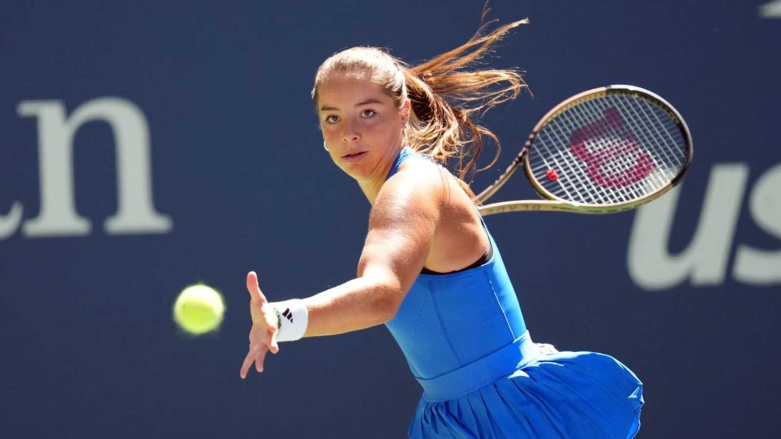 WTA roundup: Jodie Burrage sails to easy upset in Linz