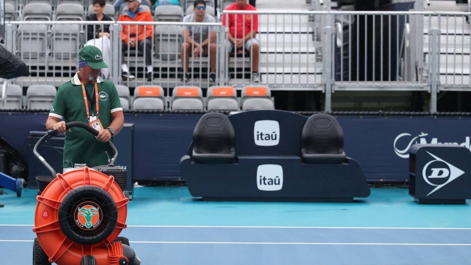 All Miami Open matches postponed due to rain
