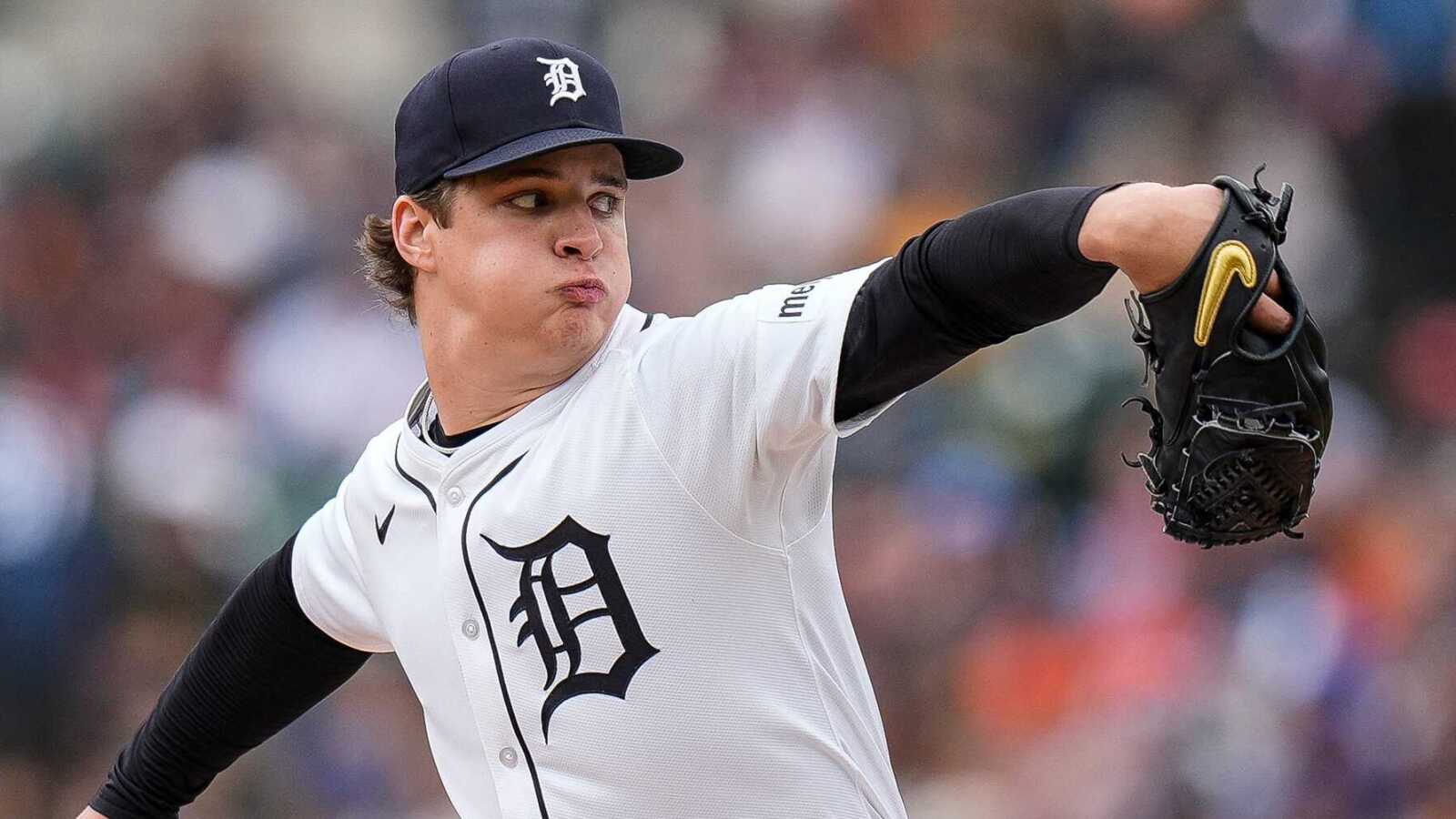 Tigers rookie pitcher to undergo Tommy John surgery