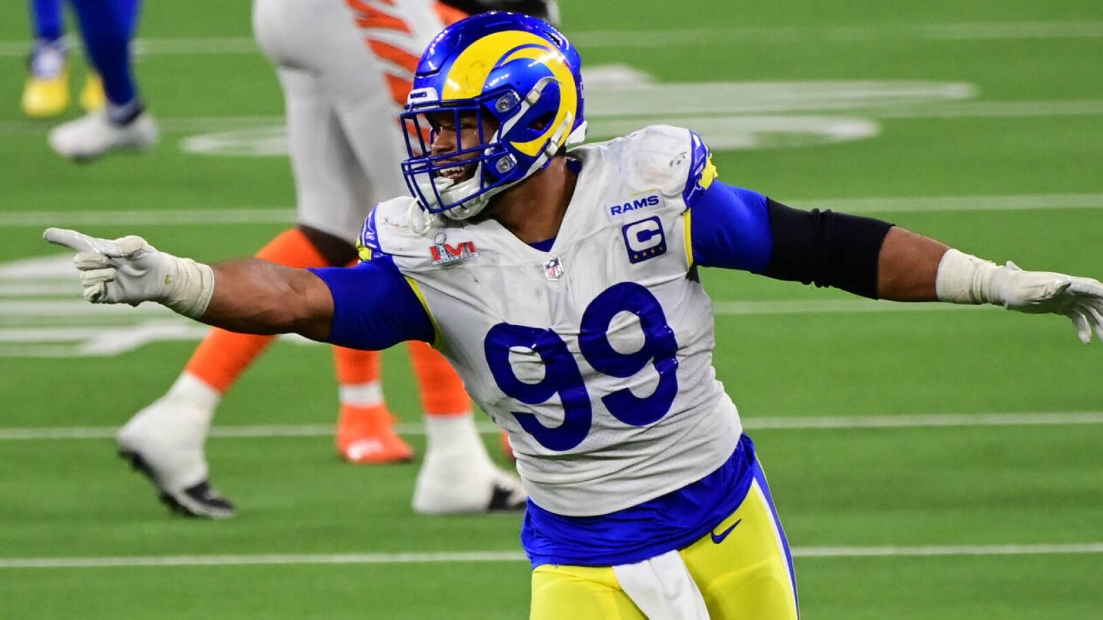 Rams HC Sean McVay on Aaron Donald: 'Things are trending in the right direction'