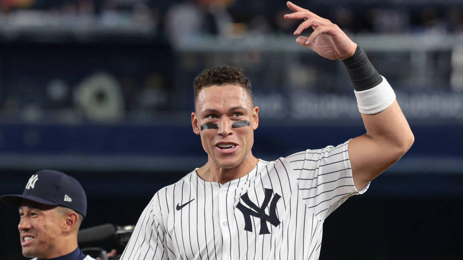 Watch: Yankees star Aaron Judge receives first career ejection after arguing called third strike