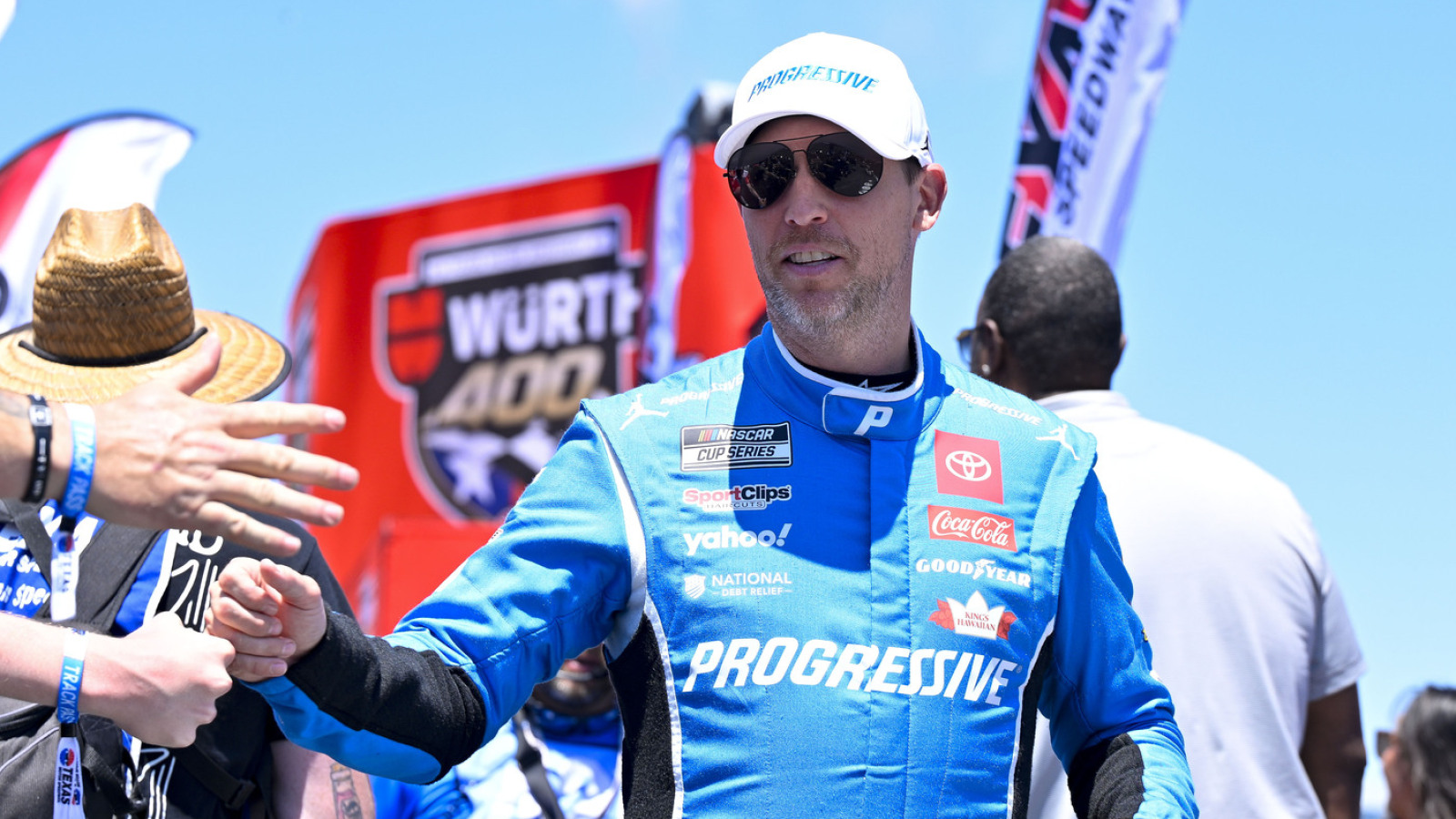 How Denny Hamlin's racing mentors were honored in naming of Hamlin's son