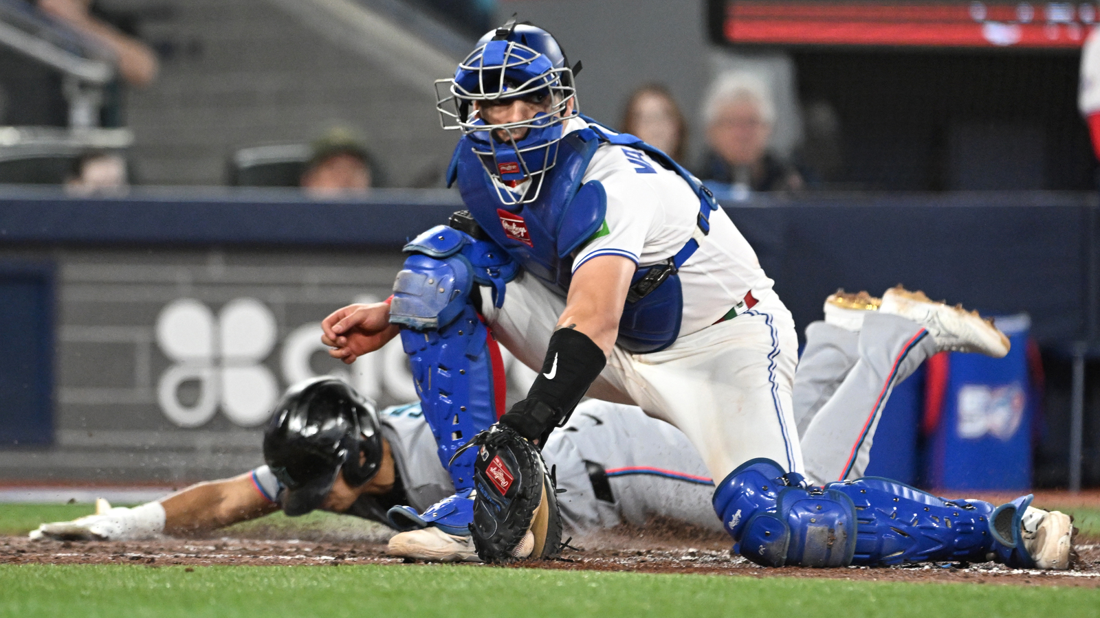 Blue Jays catcher Brandon Valenzuela's defense continues to impress