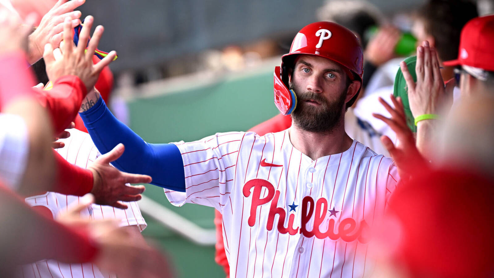 Phillies manager not concerned about Bryce Harper's availability for Opening Day