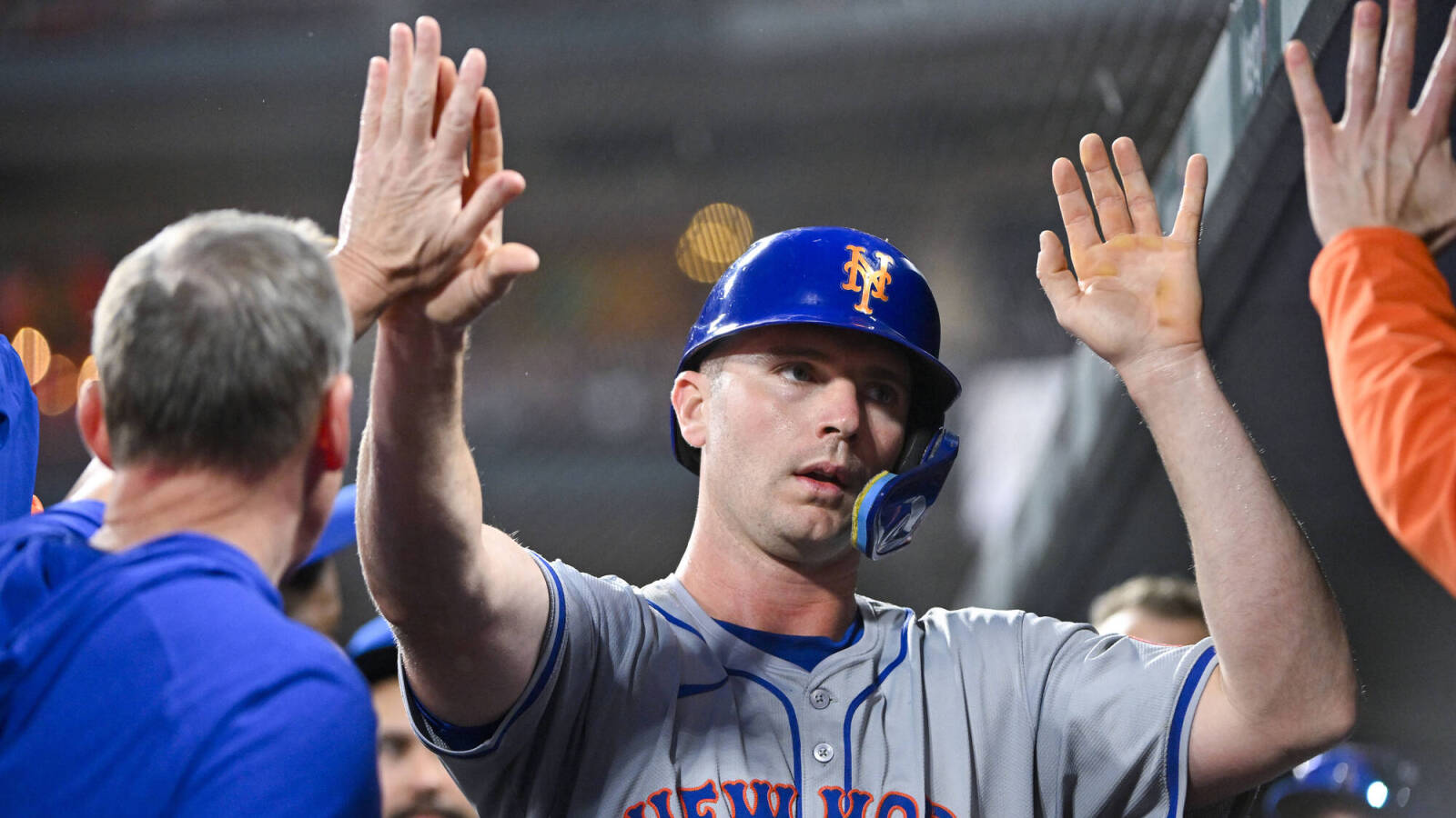 Mets' Pete Alonso comments on ending slump amid free-agency drama