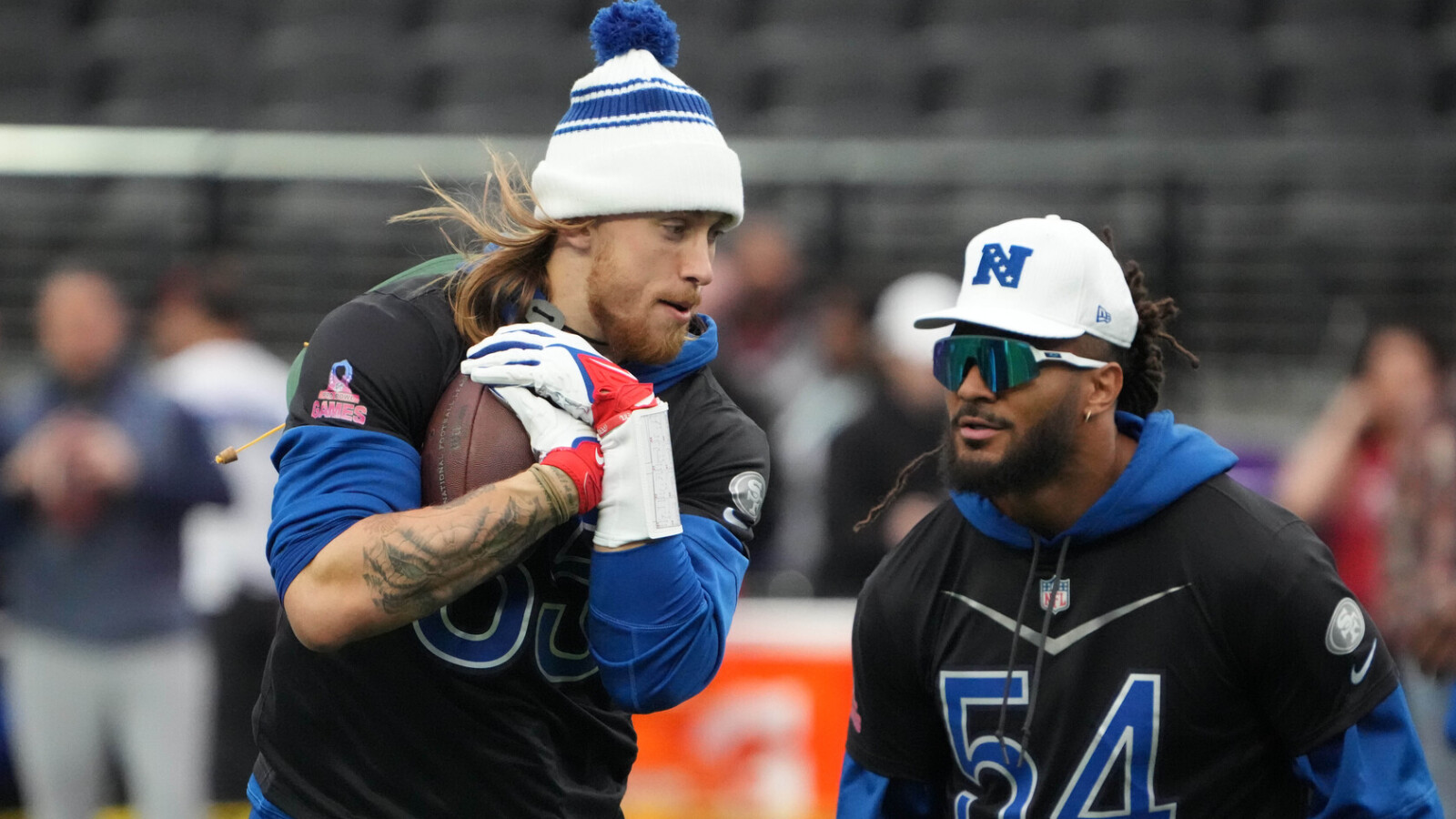 49ers haven’t made progress on George Kittle, Fred Warner extension talks