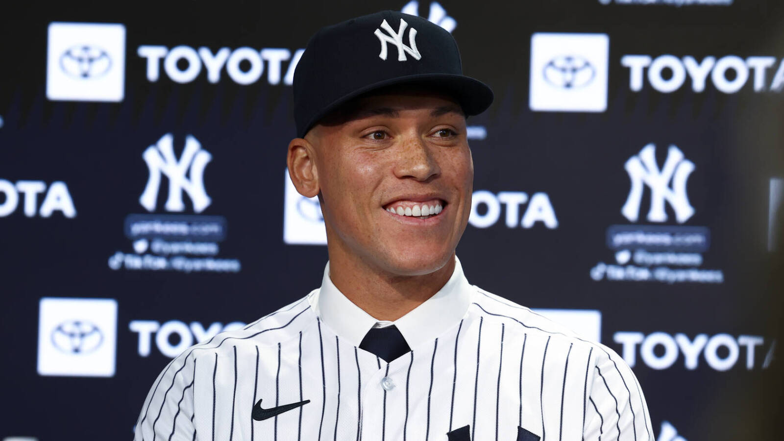 Video of Yankees' Aaron Judge taking reps at new position prompts speculation