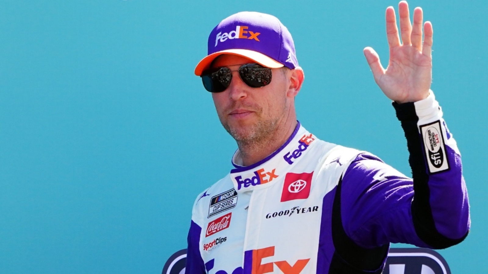 Denny Hamlin reveals conversation with his dad, ending ‘I just beat your favorite driver’