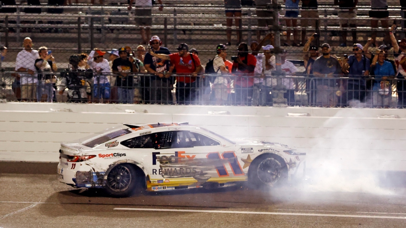 Chris Gabehart reveals Denny Hamlin’s car hit Richmond wall at higher force than Kurt Busch career-ending crash