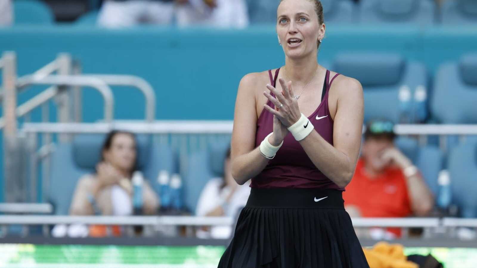 Petra Kvitova (foot) withdraws from Italian Open