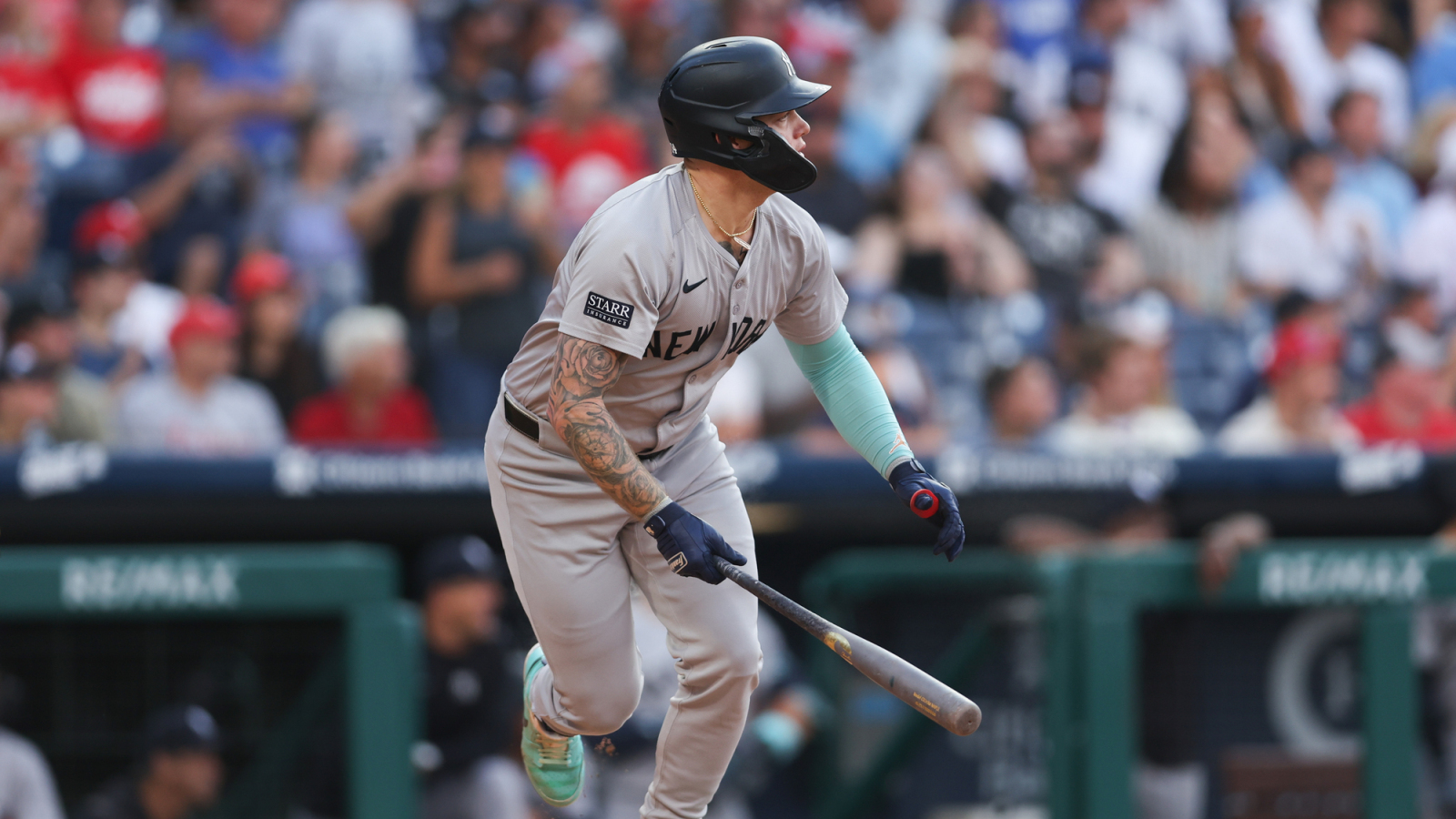 Allergy to batting gloves could be impacting Yankees outfielder