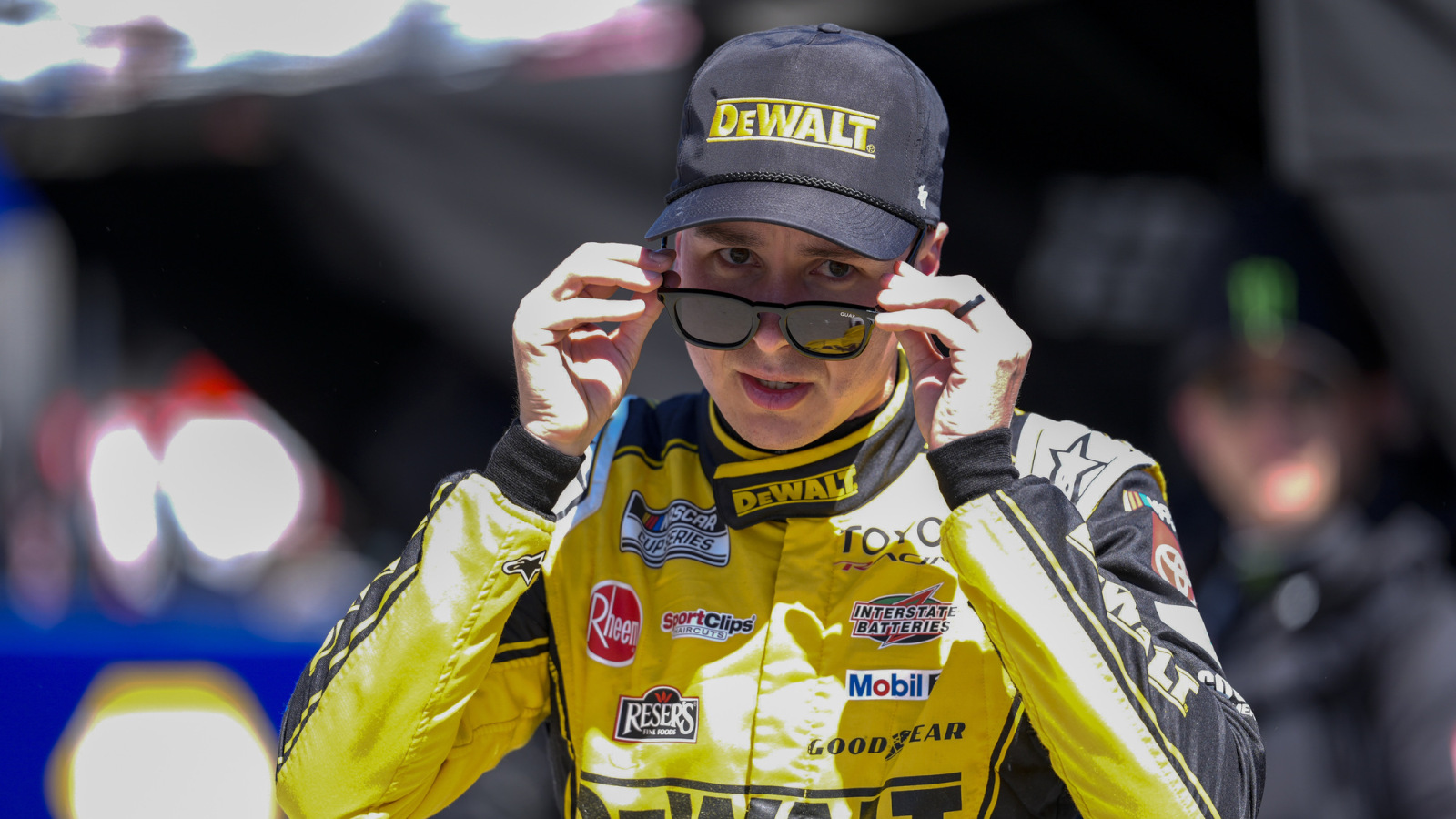Christopher Bell wrecked from lead at Texas by Todd Gilliland, continuing brutal stretch