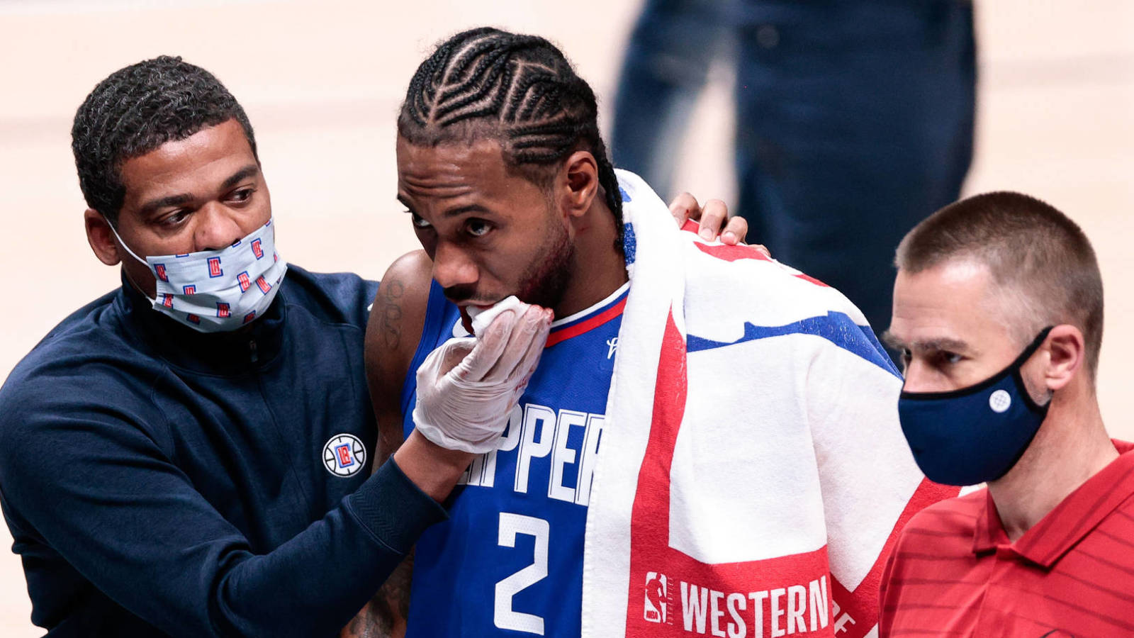 kawhi leonard blazers