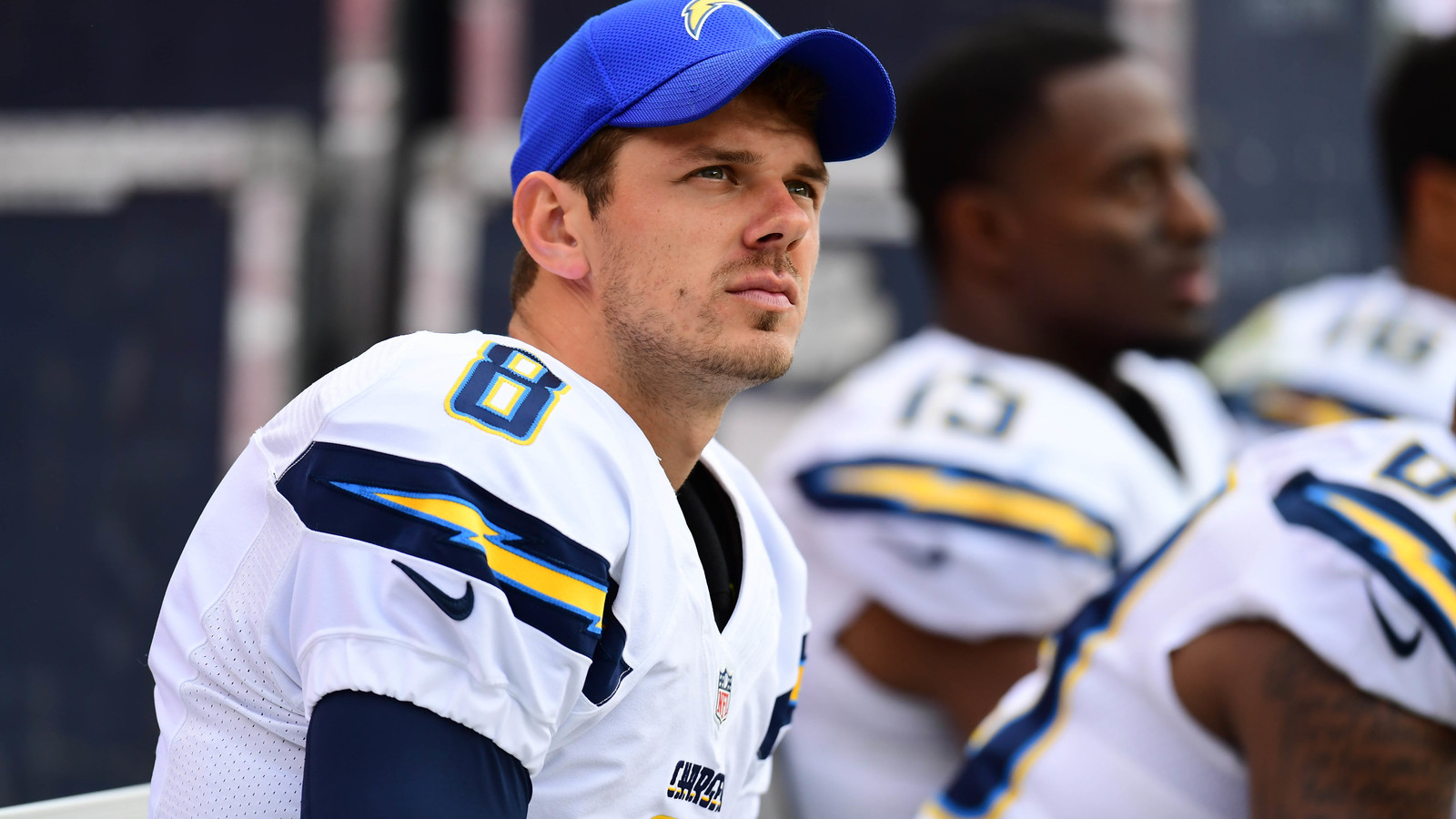 Watch Chargers punter Drew Kaser somehow miss kicking net on ...