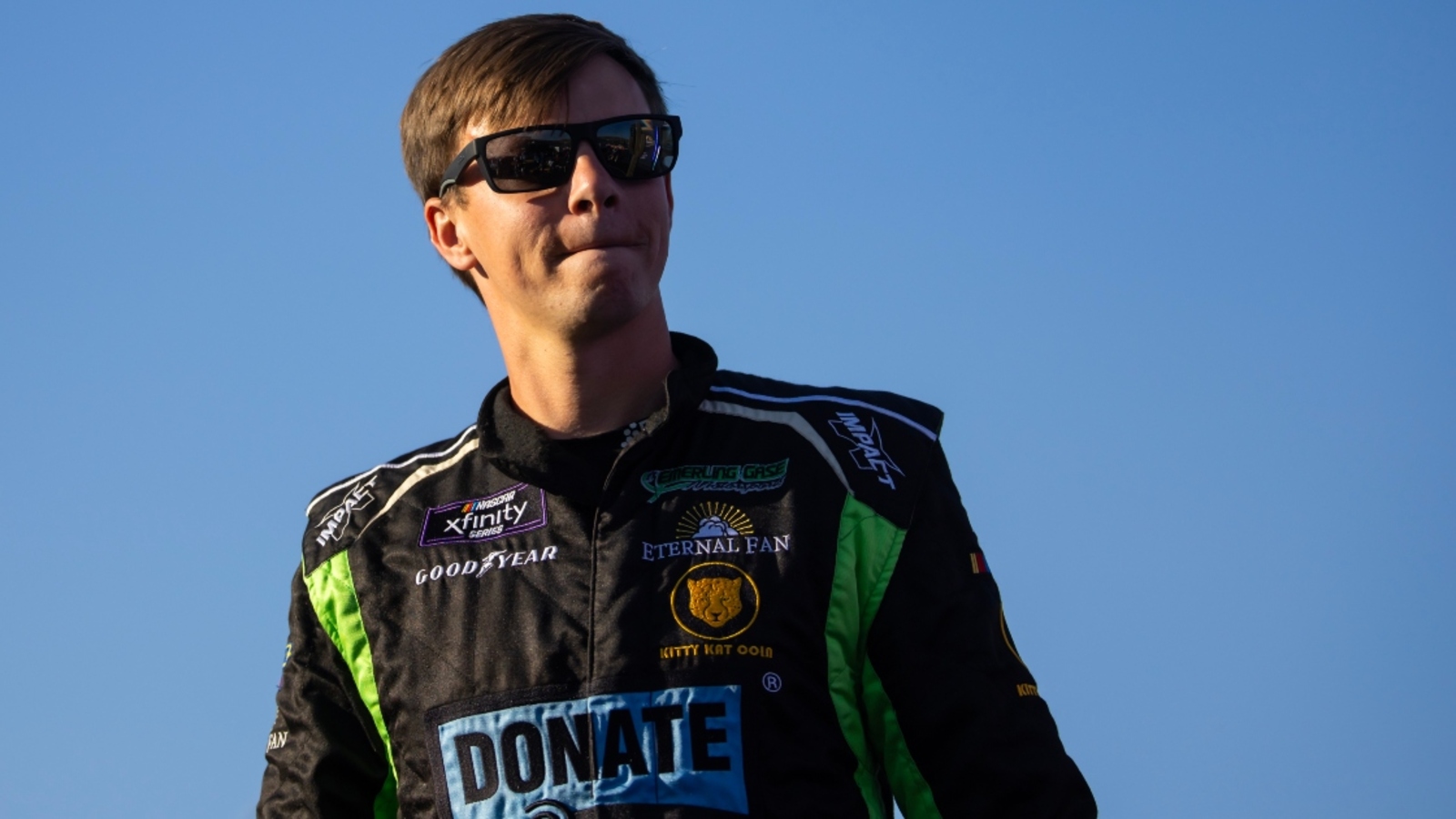 NASCAR’s Joey Gase visits Iowa Children’s Hospital ahead of Xfinity race at Iowa Speedway