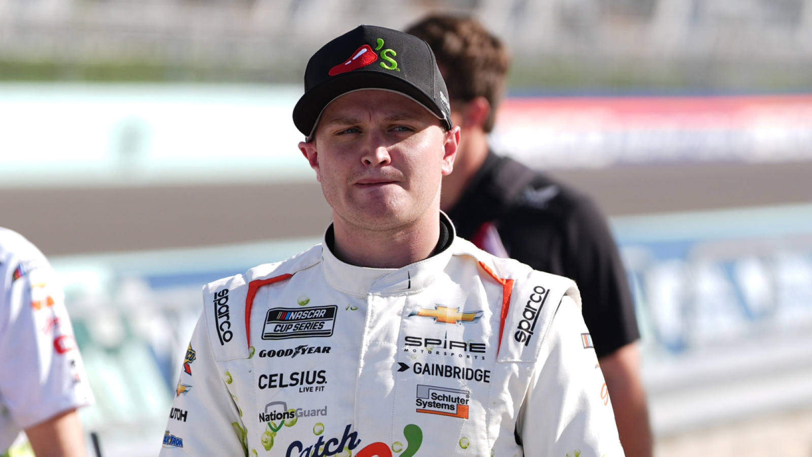 Watch: Justin Haley spins in front of the field on first lap of playoff race at Miami
