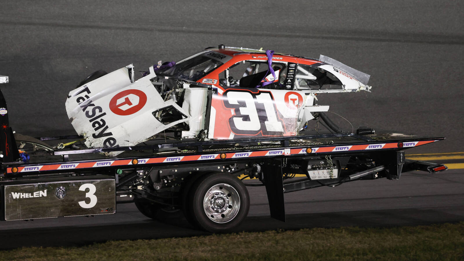 Watch: Myatt Snider in explosive crash on final lap at Daytona