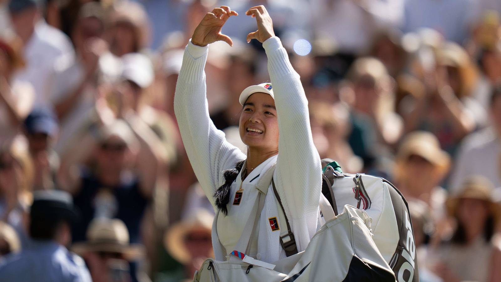 Alexandra Eala explains special connection with fans after battling past Zheng Qinwen in Washington