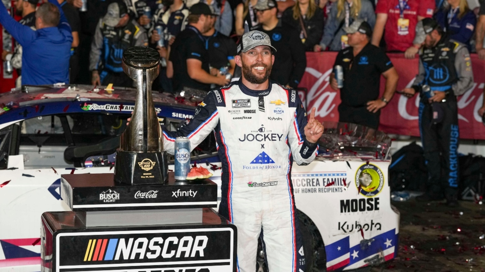 NASCAR insiders break down Ross Chastain’s historic Charlotte win, impressive season