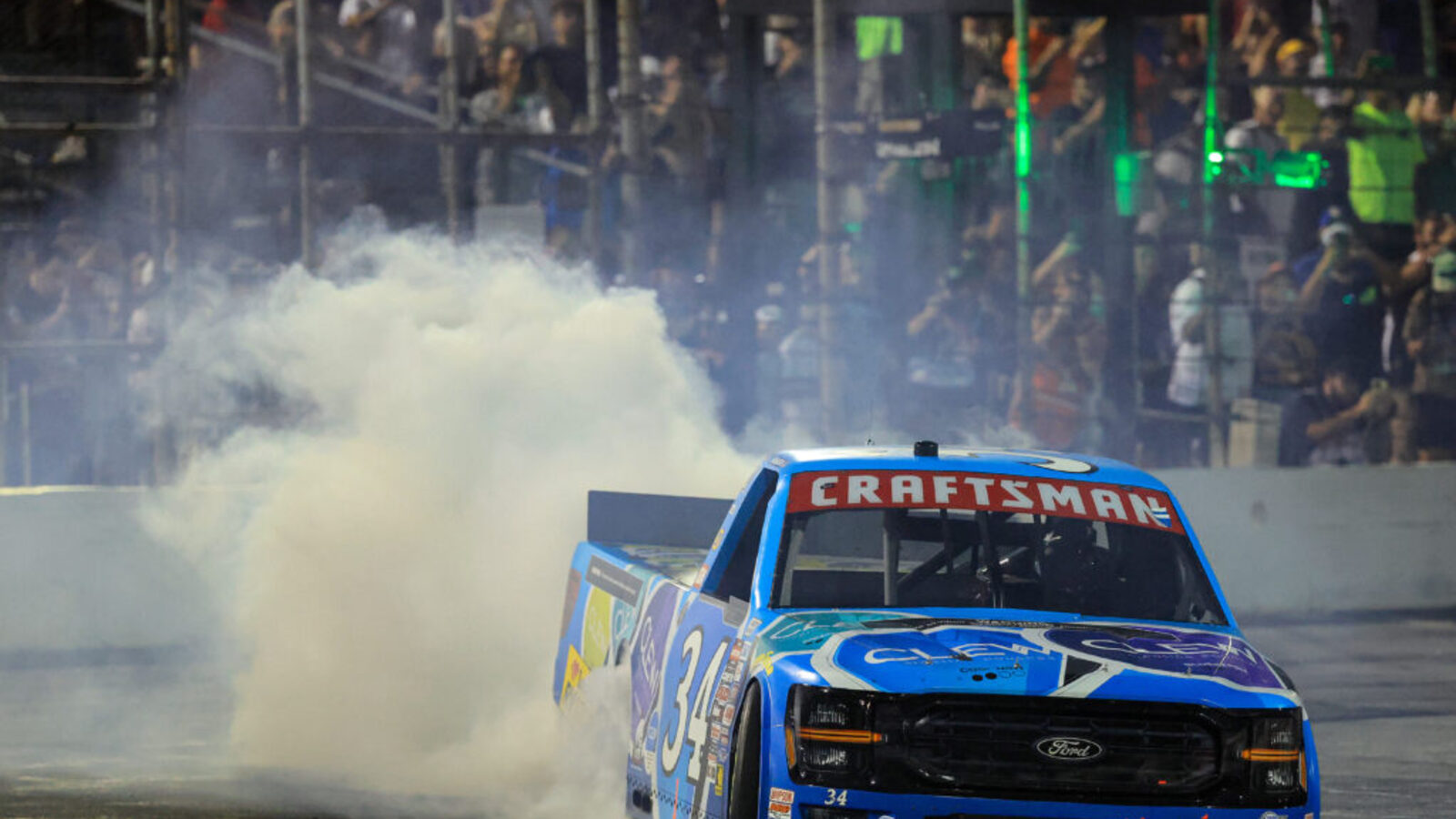 Layne Riggs Near Unstoppable in Truck Series Win at IRP