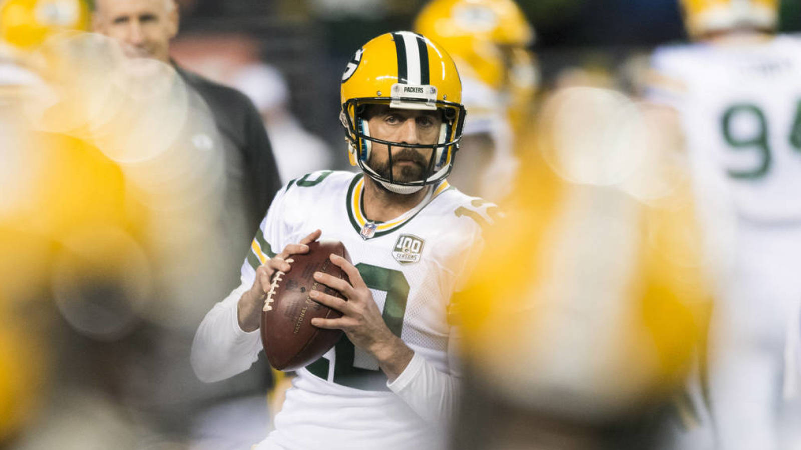 Twitter Reacts To Aaron Rodgers Lighting The Seahawks Up In The First Half Yardbarker