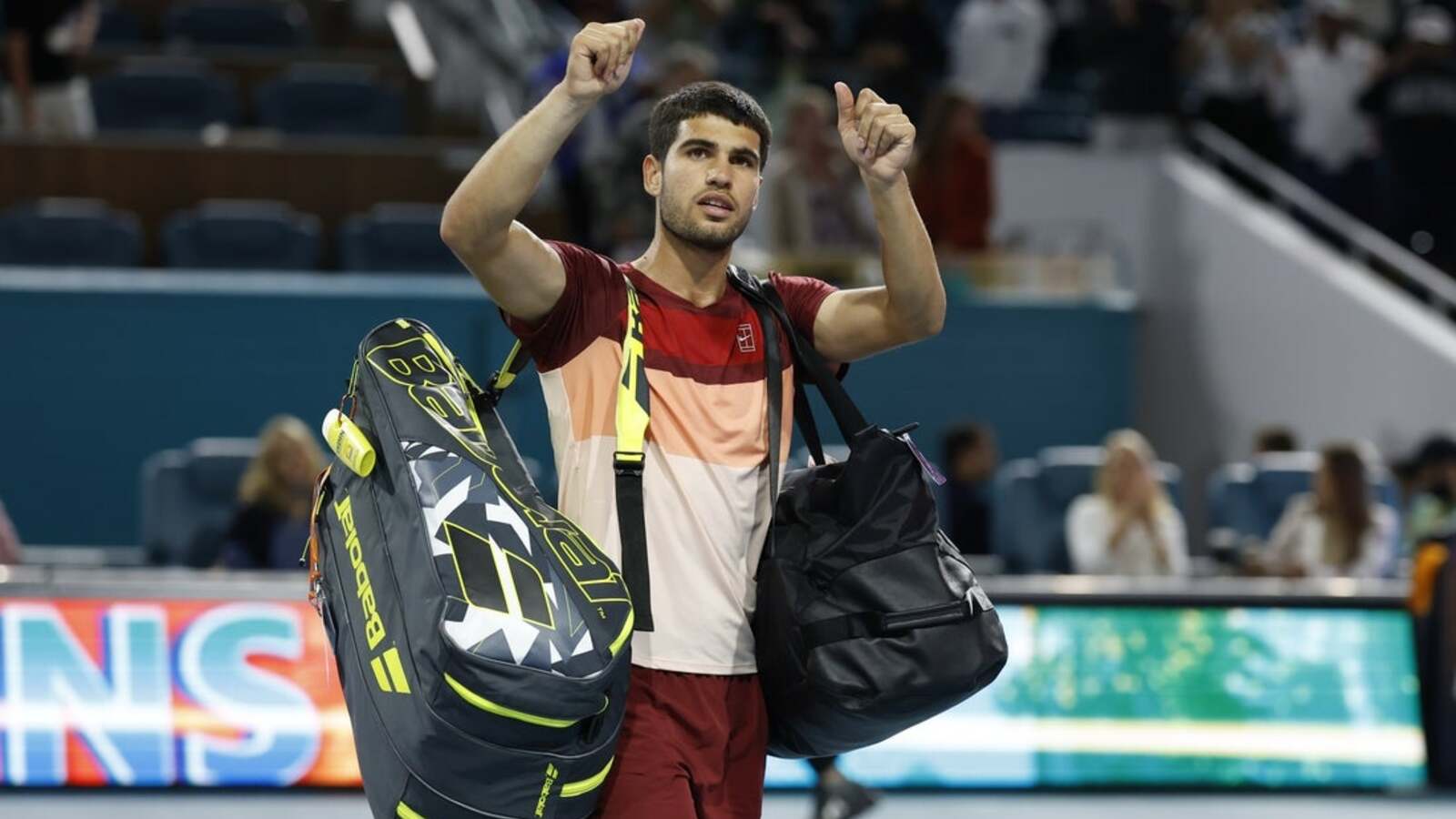 No. 3 Carlos Alcaraz says he's healthy, ready for Rome