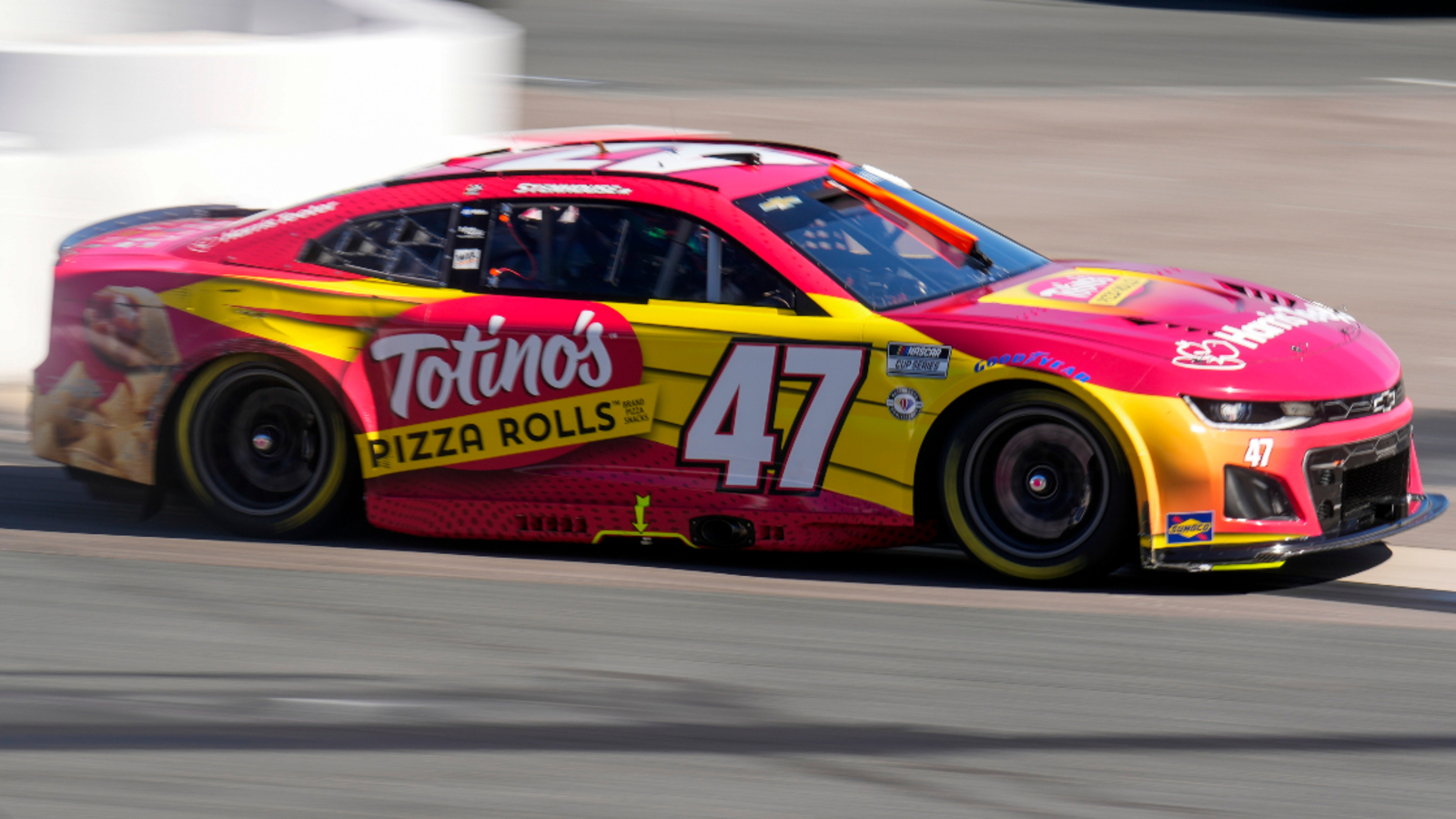 Ricky Stenhouse Jr.’s car bursts into flames during Roval 400