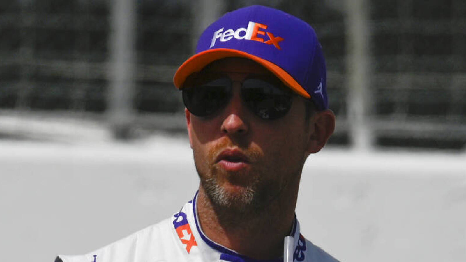 Denny Hamlin issues warning to Ross Chastain